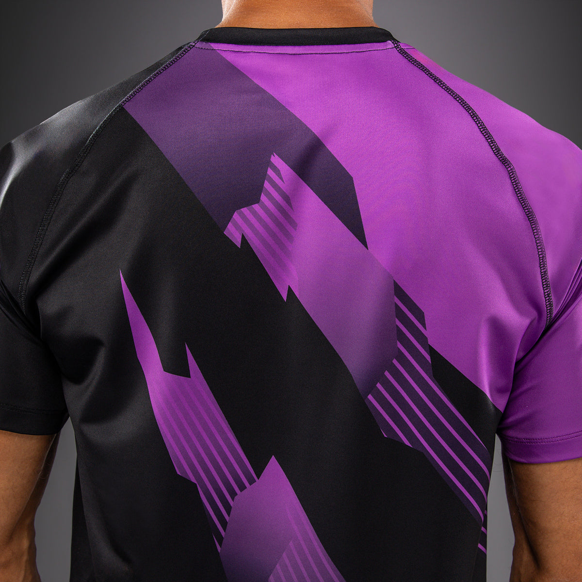 Venum No-Gi 6.0 Maglietta Dry Tech - Nero/Viola