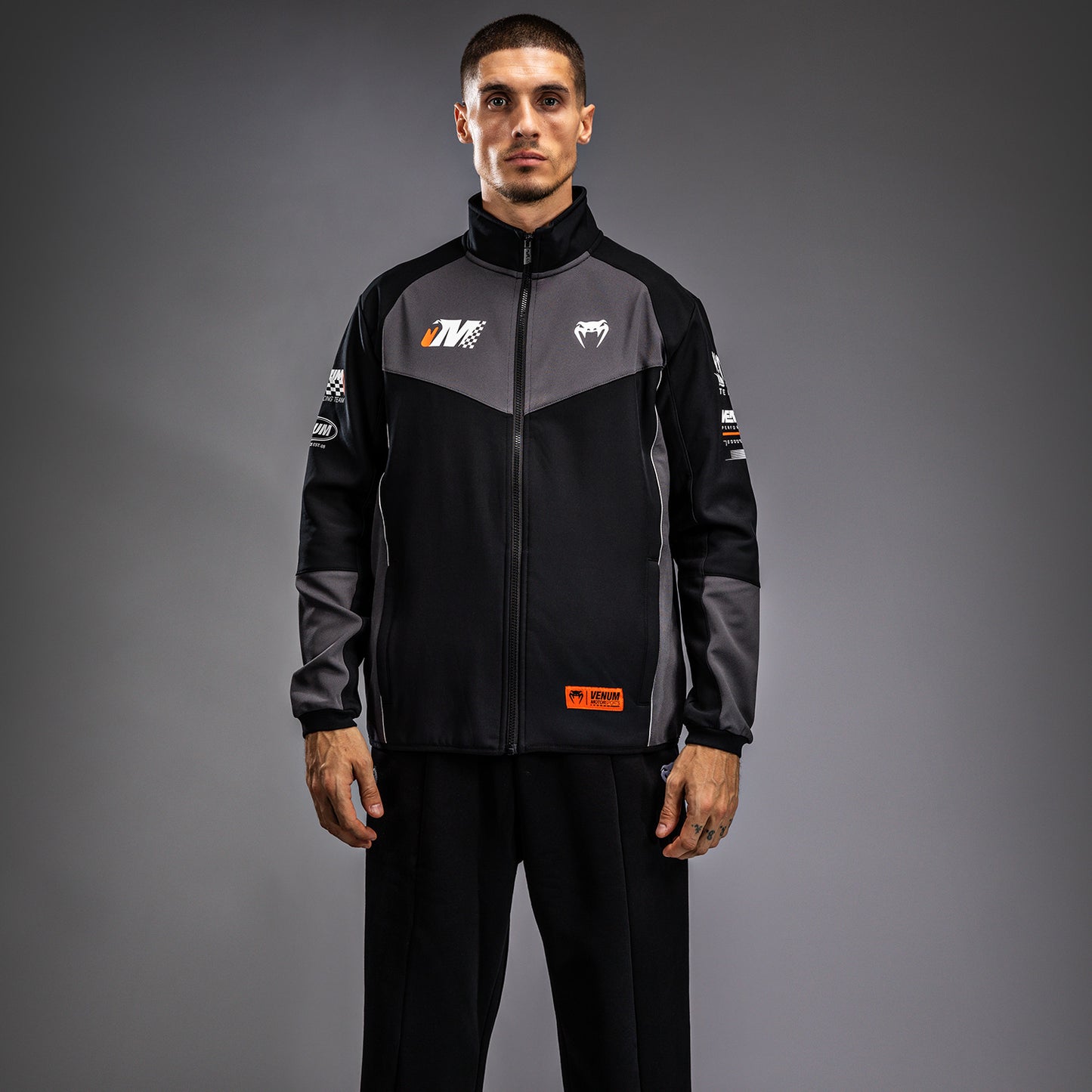 Venum Motorsport Giacca Softshell - Nero Profondo