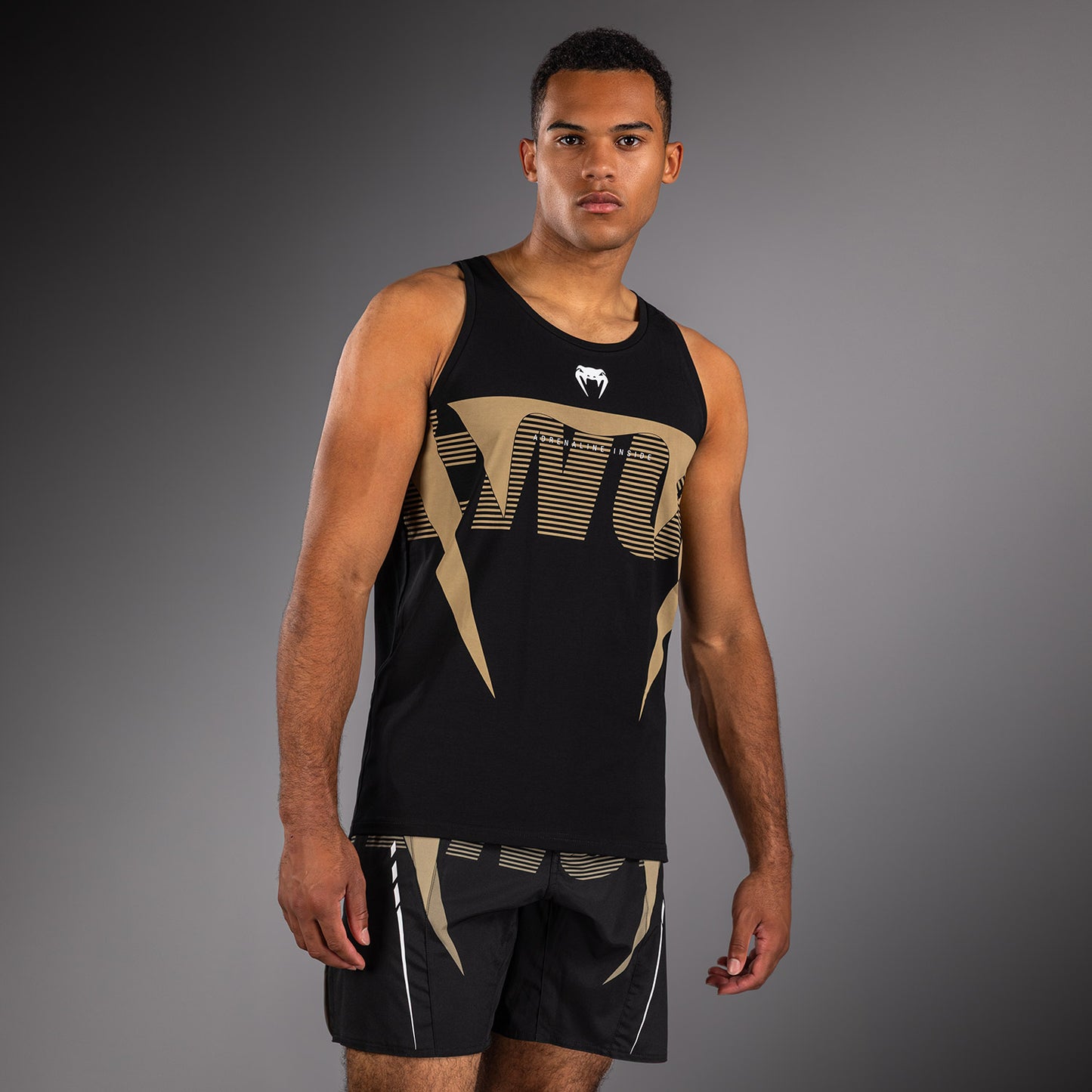 Venum Adrenaline Canotta – Nero/Sabbia