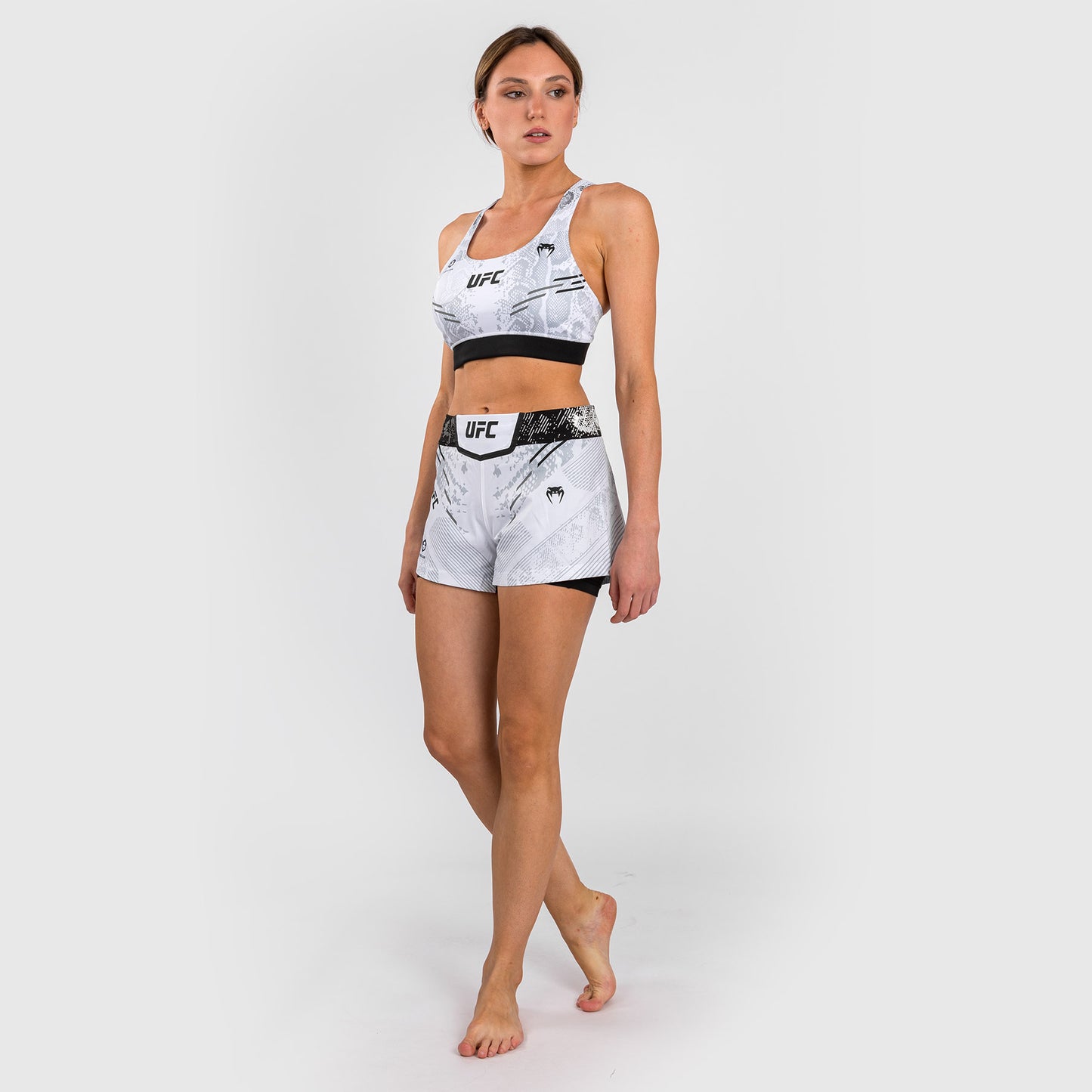 UFC Adrenaline by Venum Authentic Fight Night Pantaloncini da combattimento da Donna - Bianco