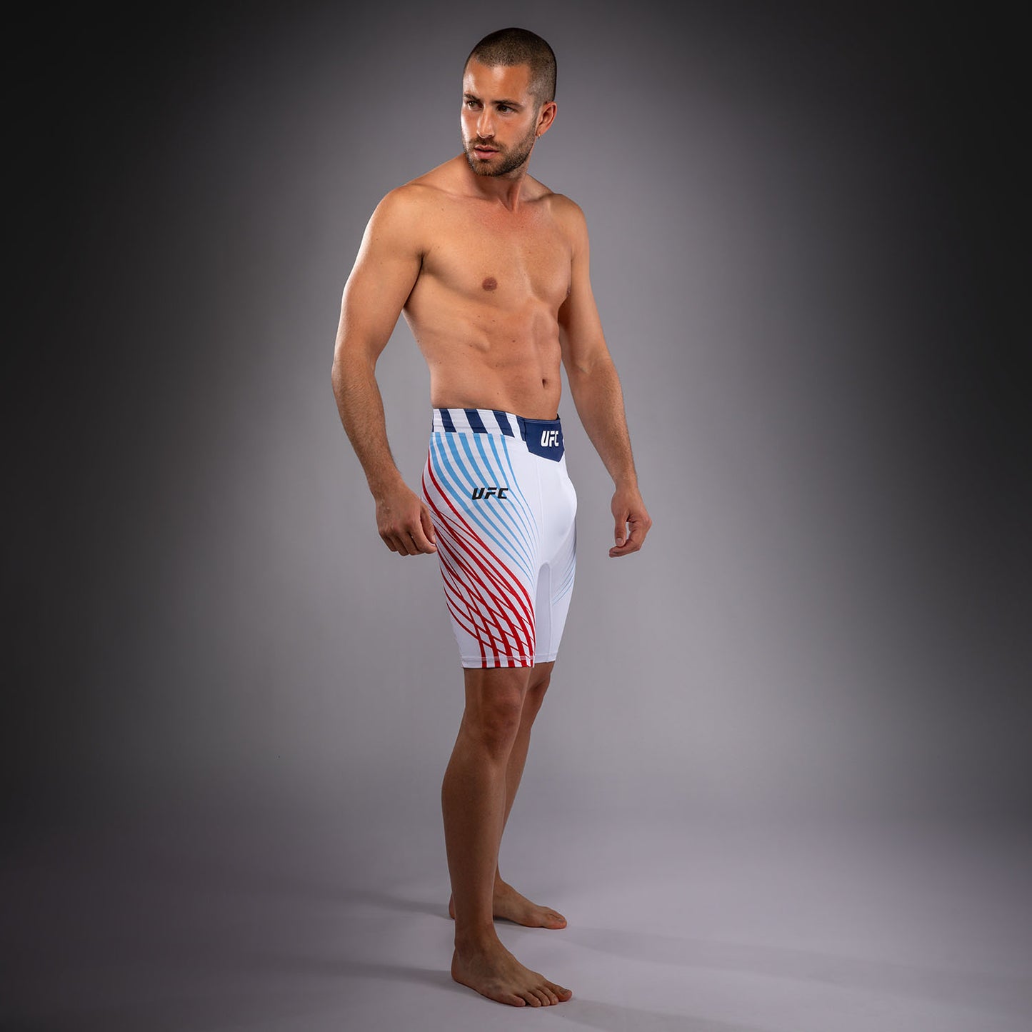Official UFC Freedom 250 by Venum Authentic Fight Night Pantaloncini Vale Tudo da uomo - Bianco