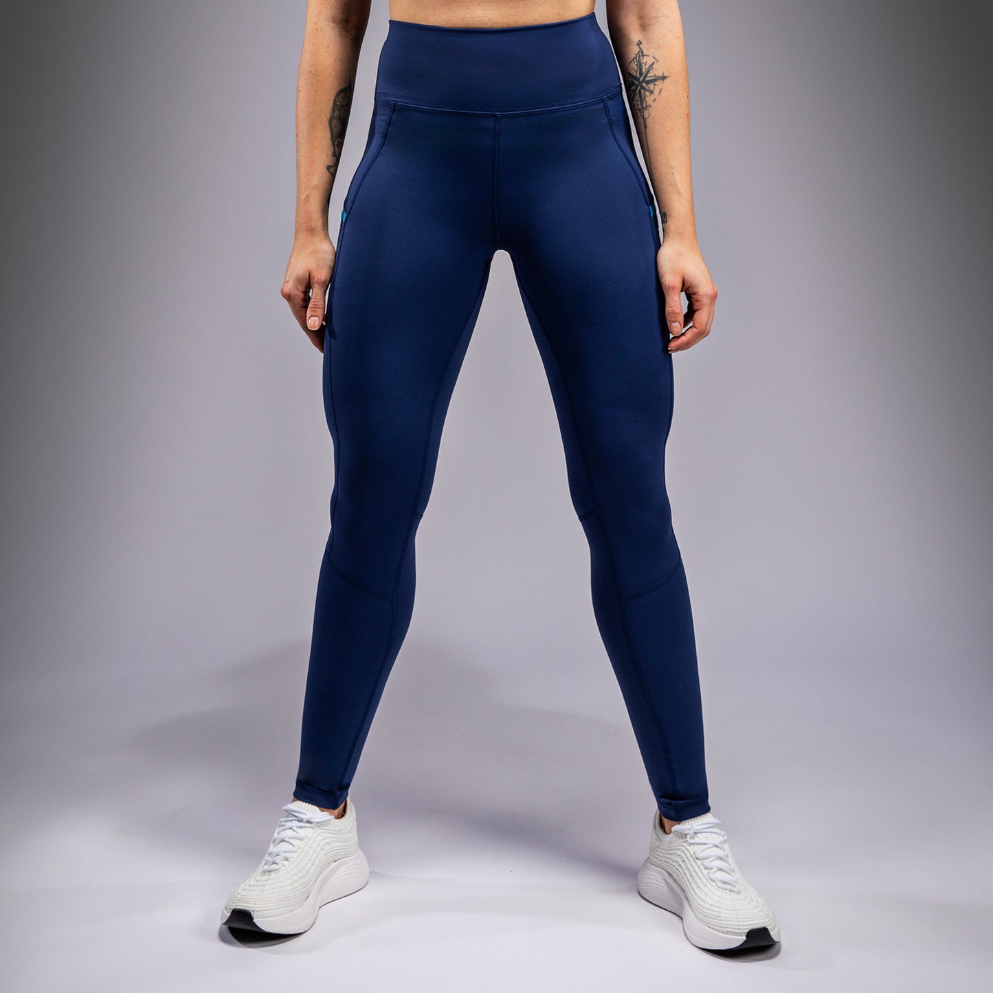 Venum x Top Rank Original Leggings Lunghi da Donna - Blu Navy