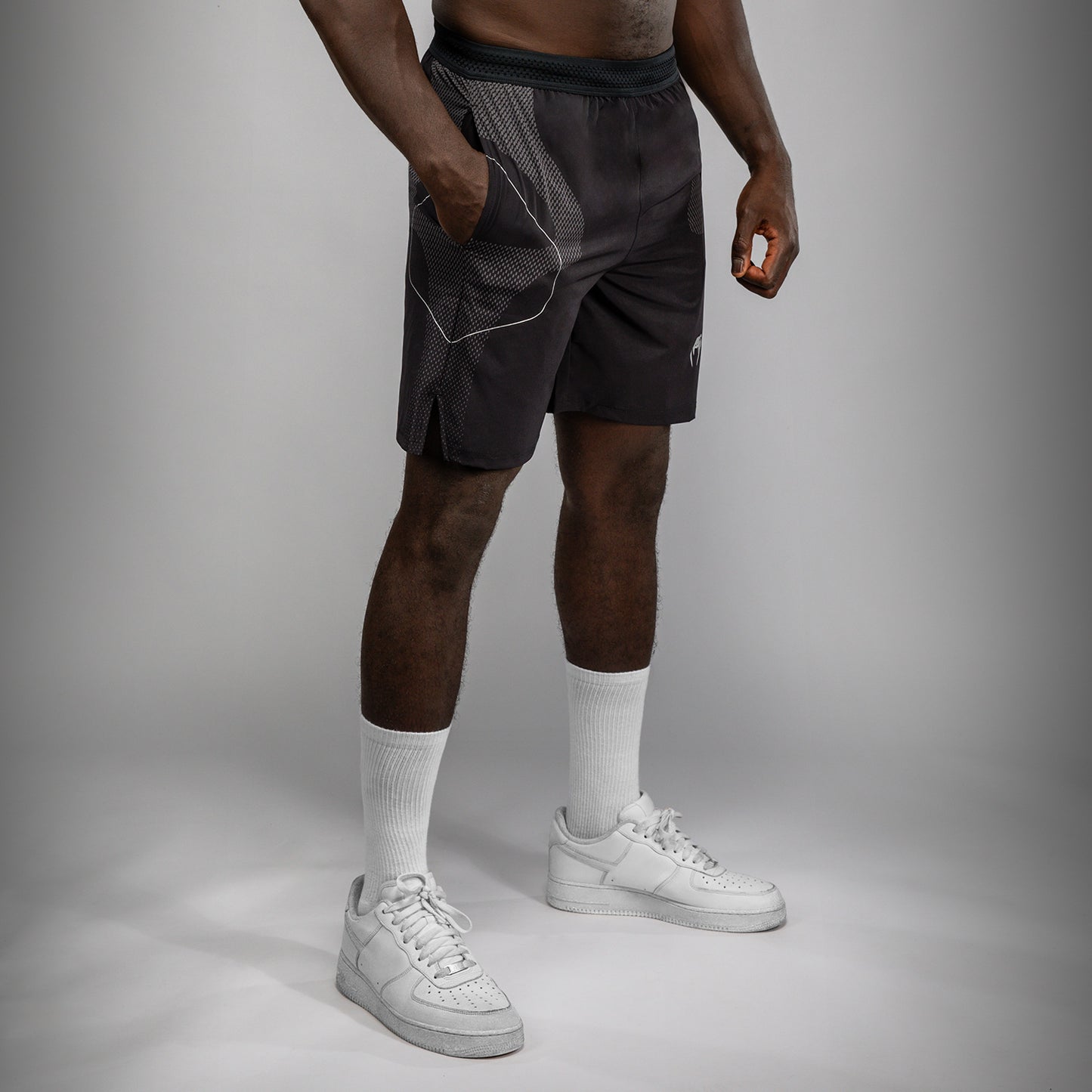 Venum Nexus Pantaloncini da allenamento – Nero/Argento
