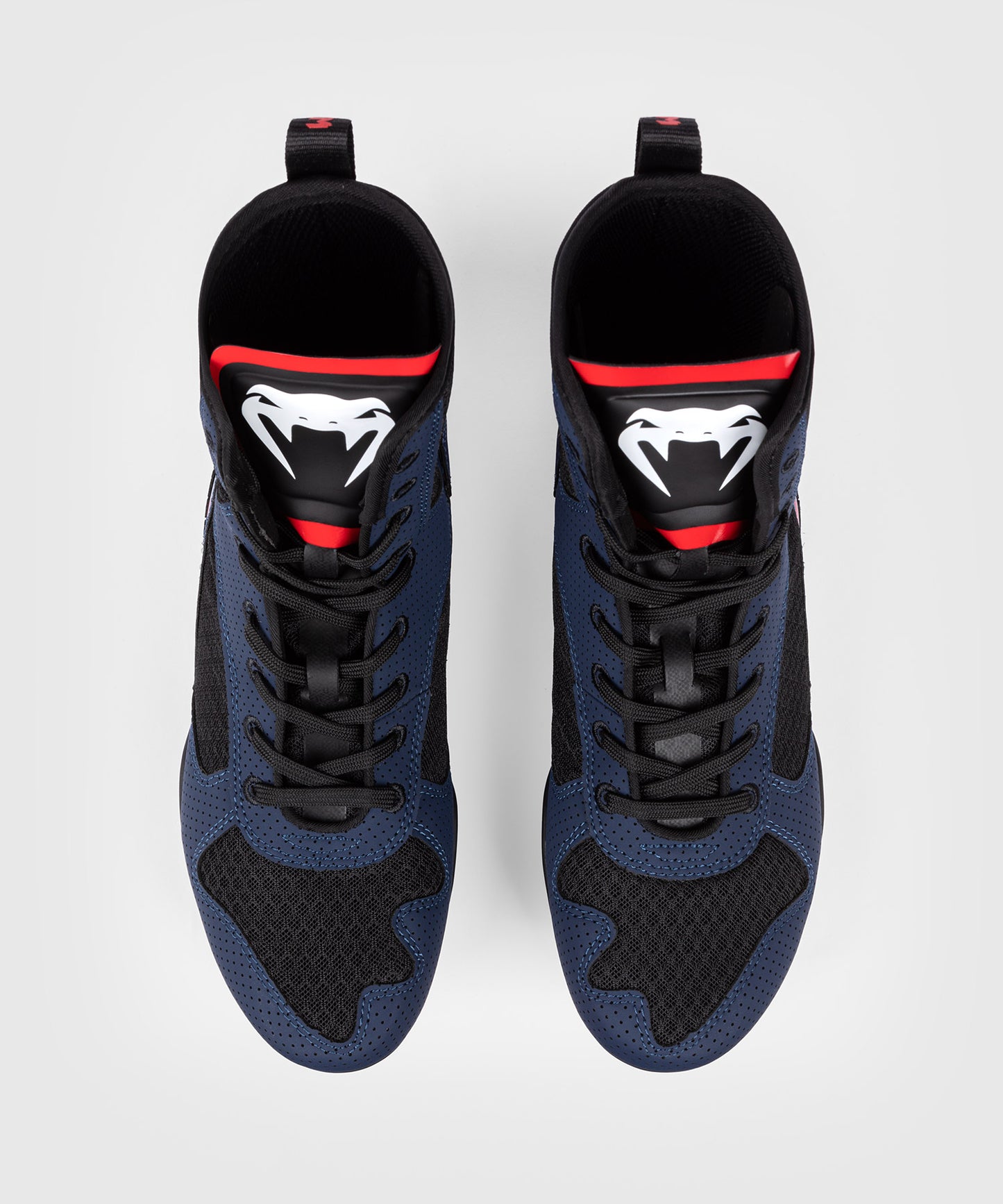 Venum Elite Scarpe da boxe - Navy/Nero/Rosso