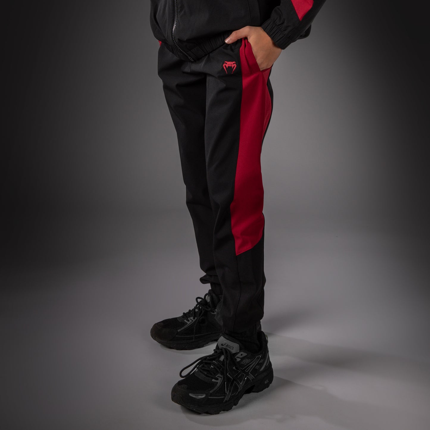Venum Vectra Pantaloni da Jogging per Bambini - Nero/Rosso