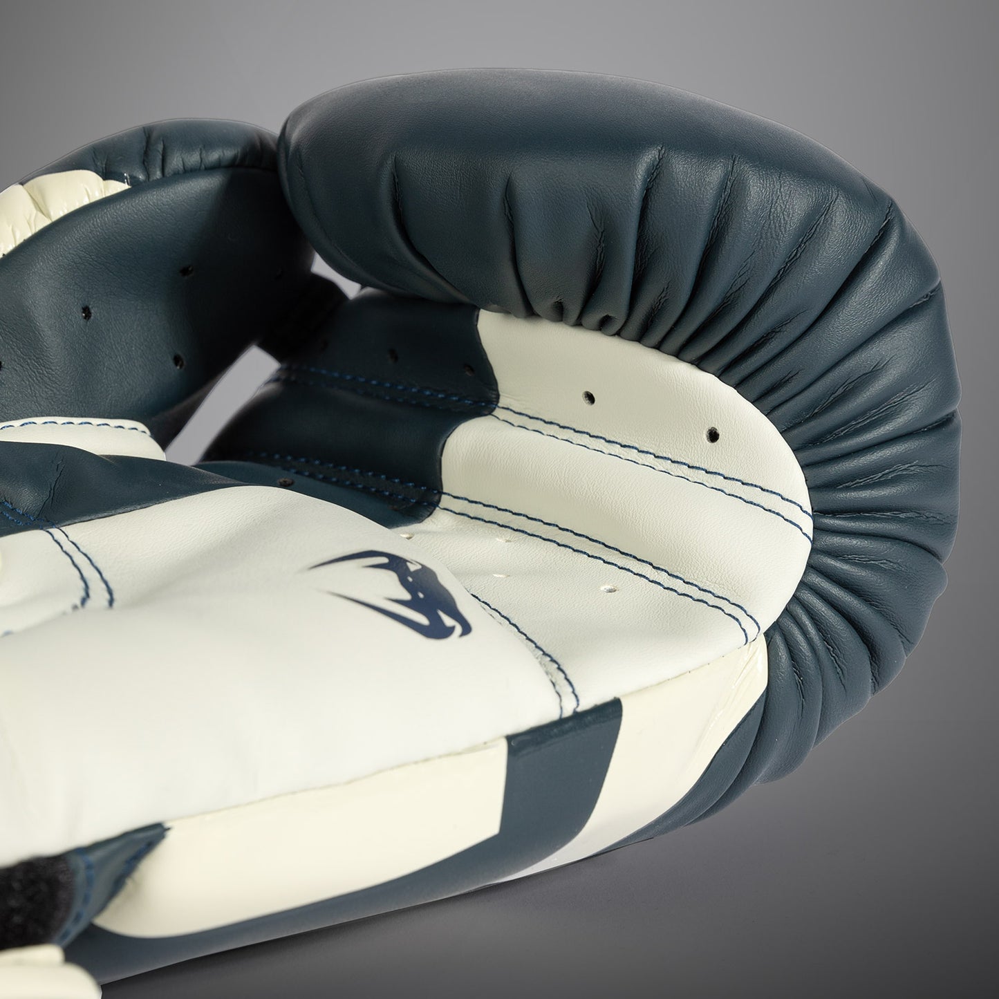 Guantoni da boxe Venum Elite - Bianchi/Blu navy
