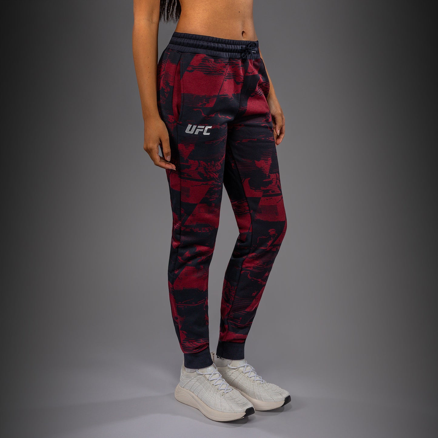 UFC Zenith by Venum Authentic Fight Week Pantaloni Donna - Blu navy/Bordeaux/Argento