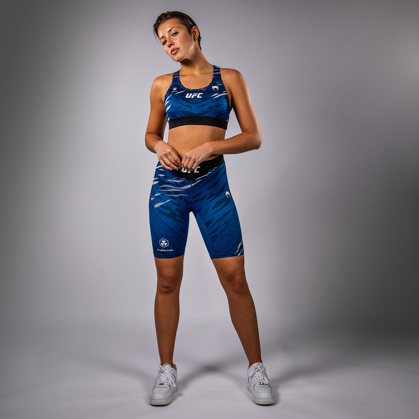 UFC Fusion by Venum Authentic Fight Night Reggiseno Sportivo per Donna - Blu