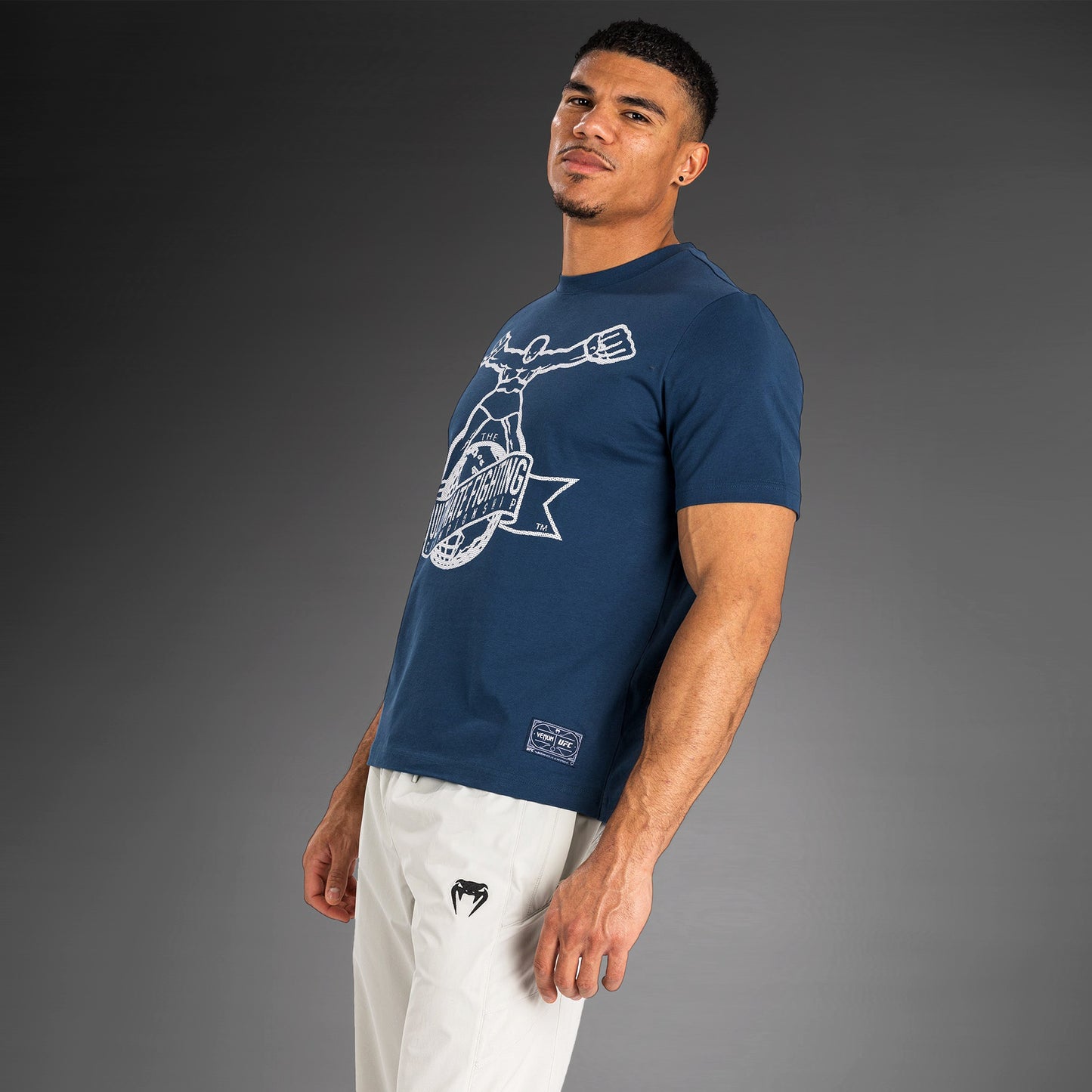 UFC by Venum Ulti-Man Maglietta - Blu navy/bianco