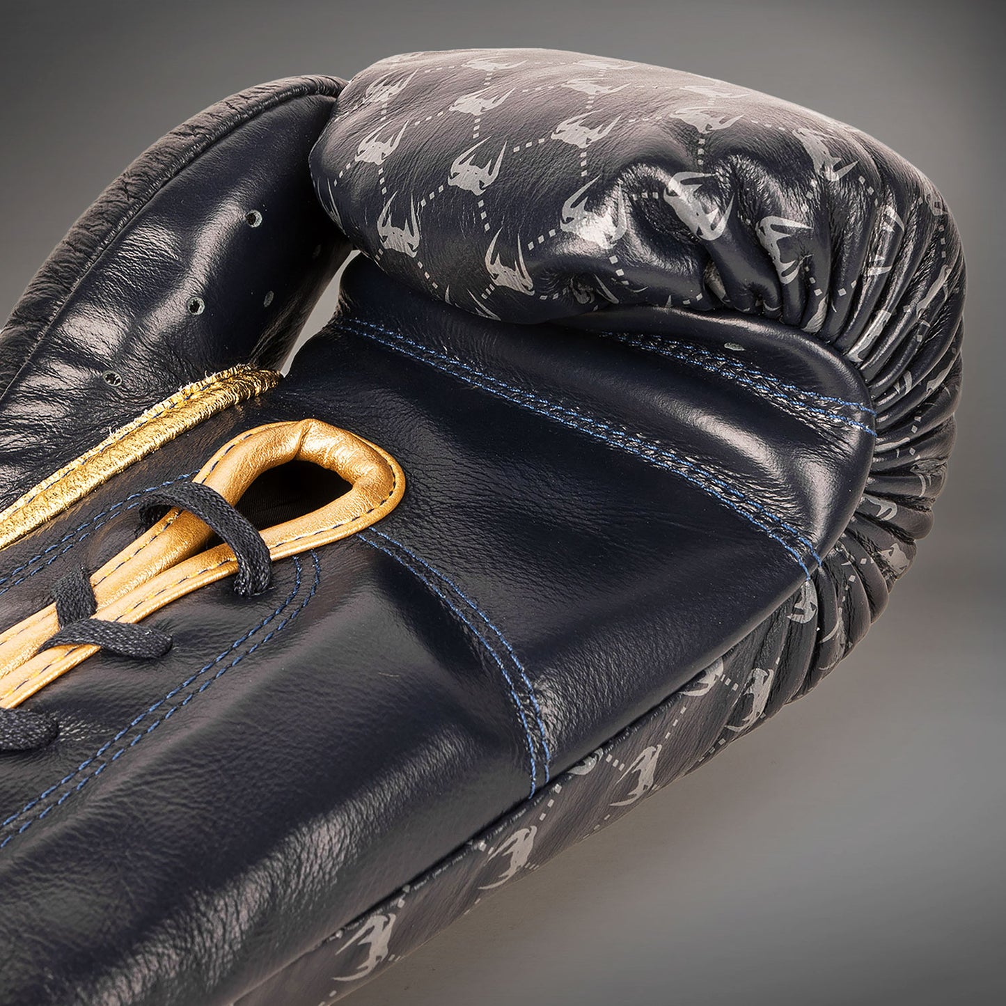 Guantoni da boxe Venum Coco Monogram Pro - Blu ardesia
