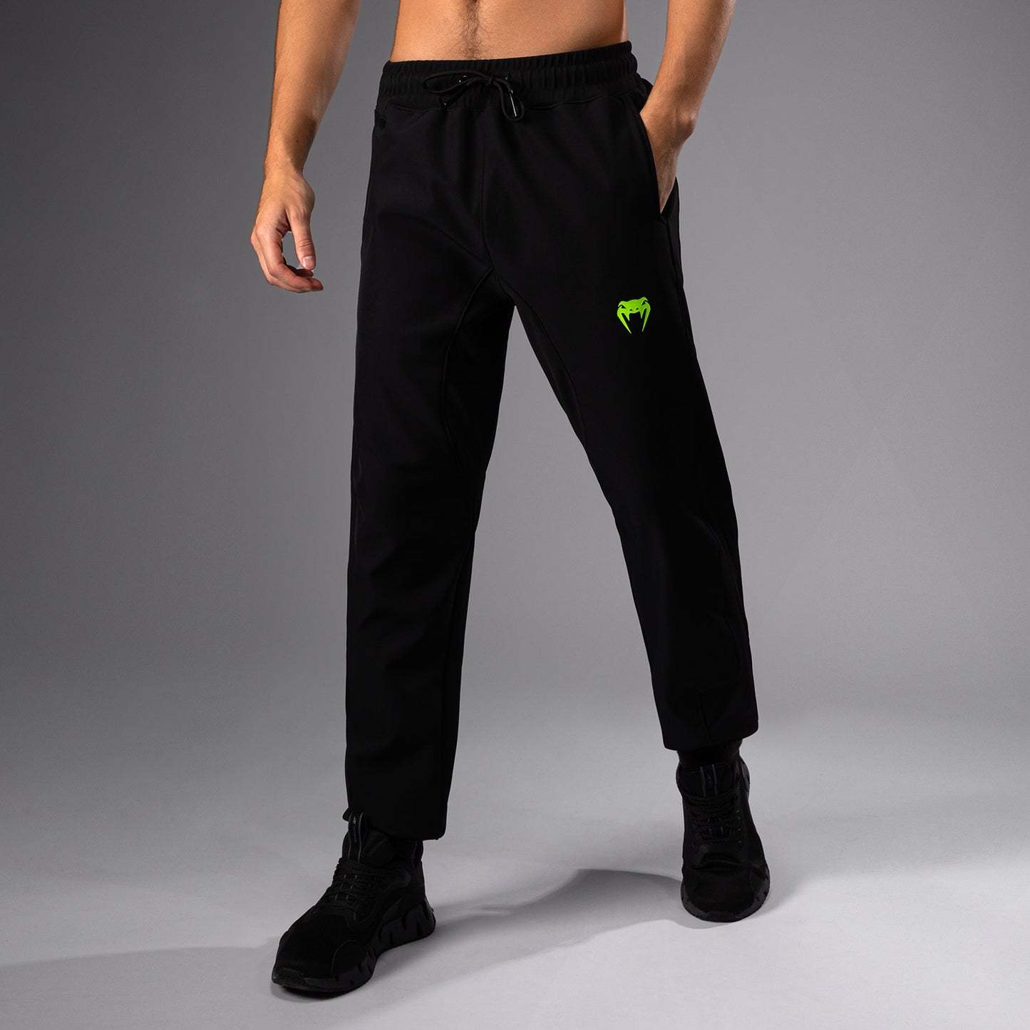 Venum Training Camp 4.0 Joggers - Nero/Neon Green