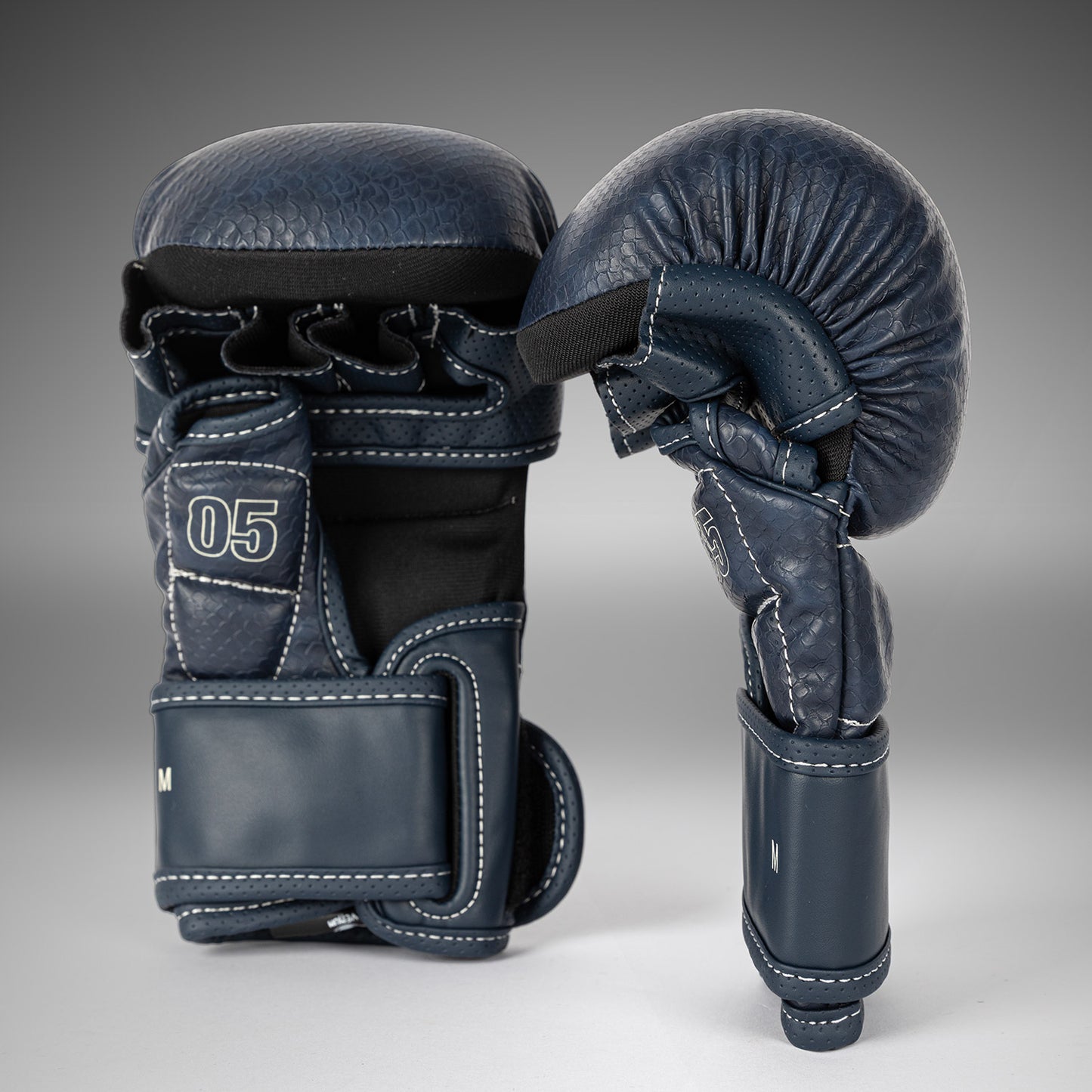 Venum Impact Evo Scales Guanti da sparring MMA - Blu notte