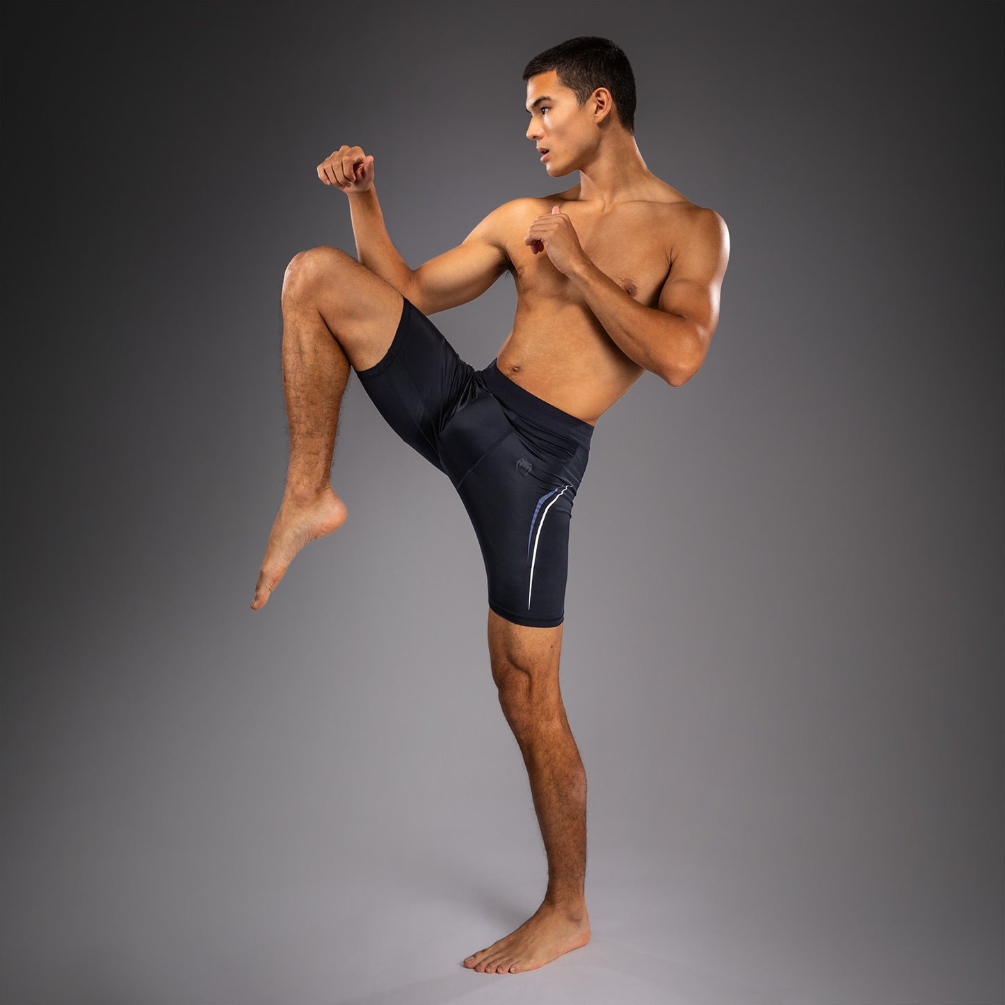 Venum G-Core Pantaloncini a Compressione - Blu Navy/Bianco