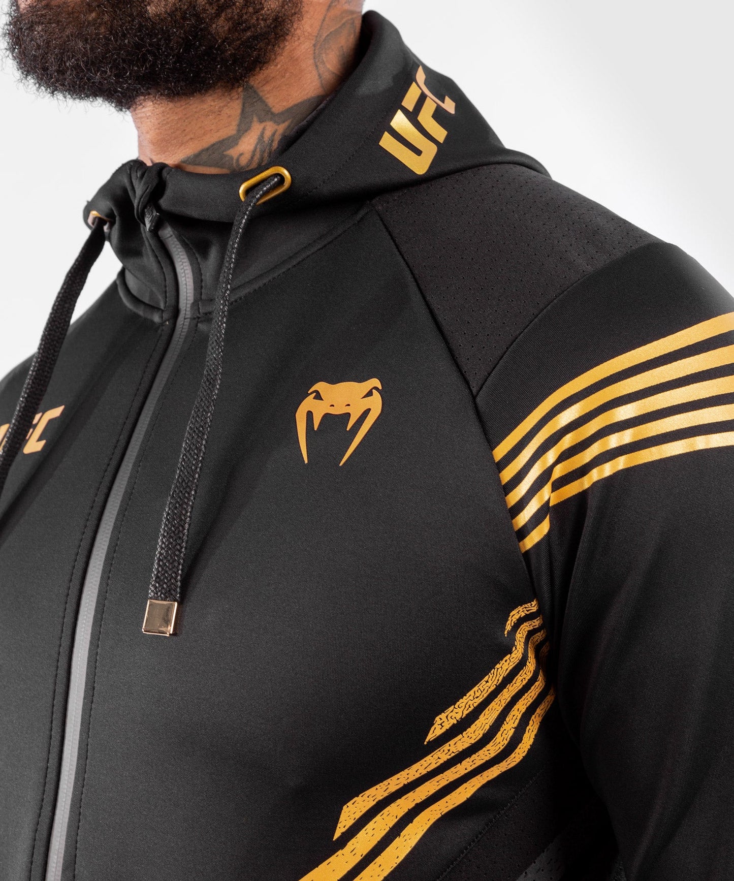 Felpa Con Cappuccio Walkout Uomo Fighters UFC Venum Authentic Fight Night - Campione