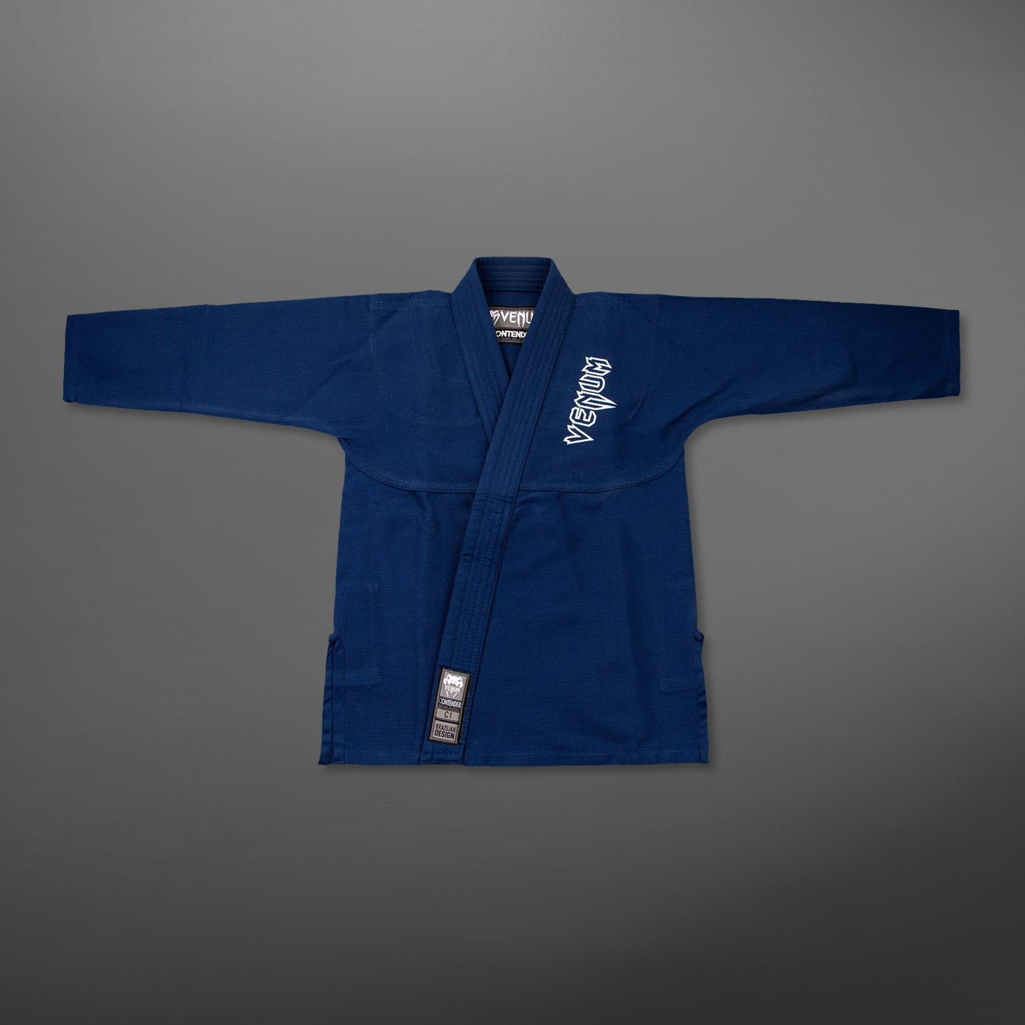 Venum Contender Kids Gi da BJJ (Completo di cintura bianca) - Blu marino