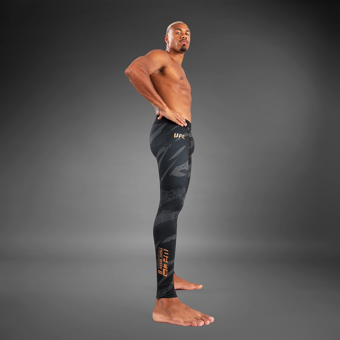 UFC Adrenaline by Venum Fight Week performance Pantaloni A Compressione - Urban Camo