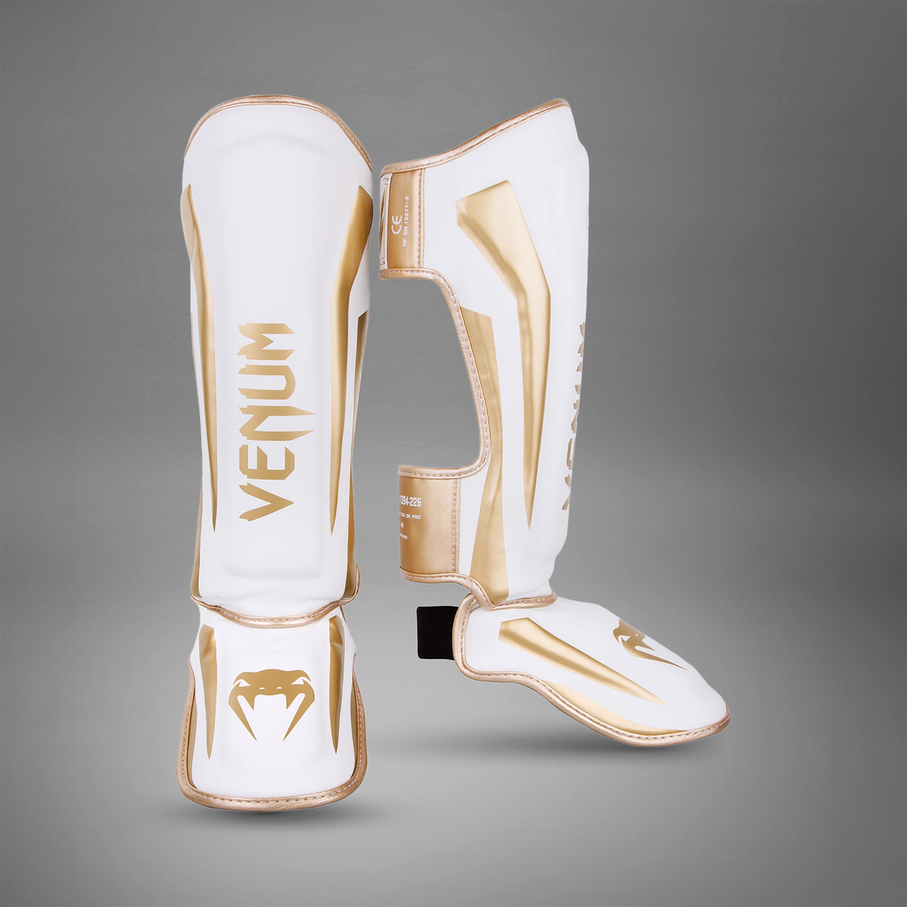 Parastinchi Da Boxe VENUM Charger Unisex Adulti - Schiuma Ad Alta Densità, Rinforzati Su Tibia E Piede | Ideale Per Allenamenti