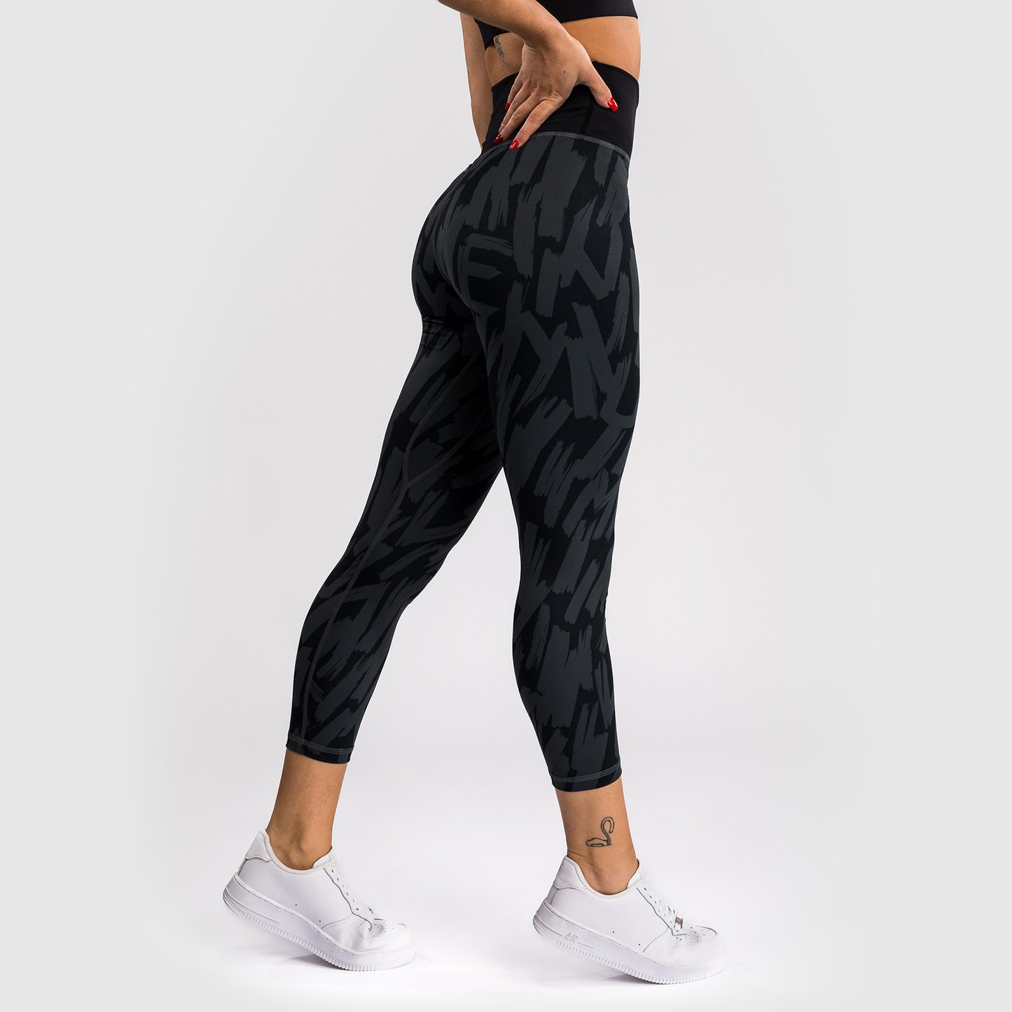 Venum Graffiti Leggings Lunghi da Donna - Carbone Urbano