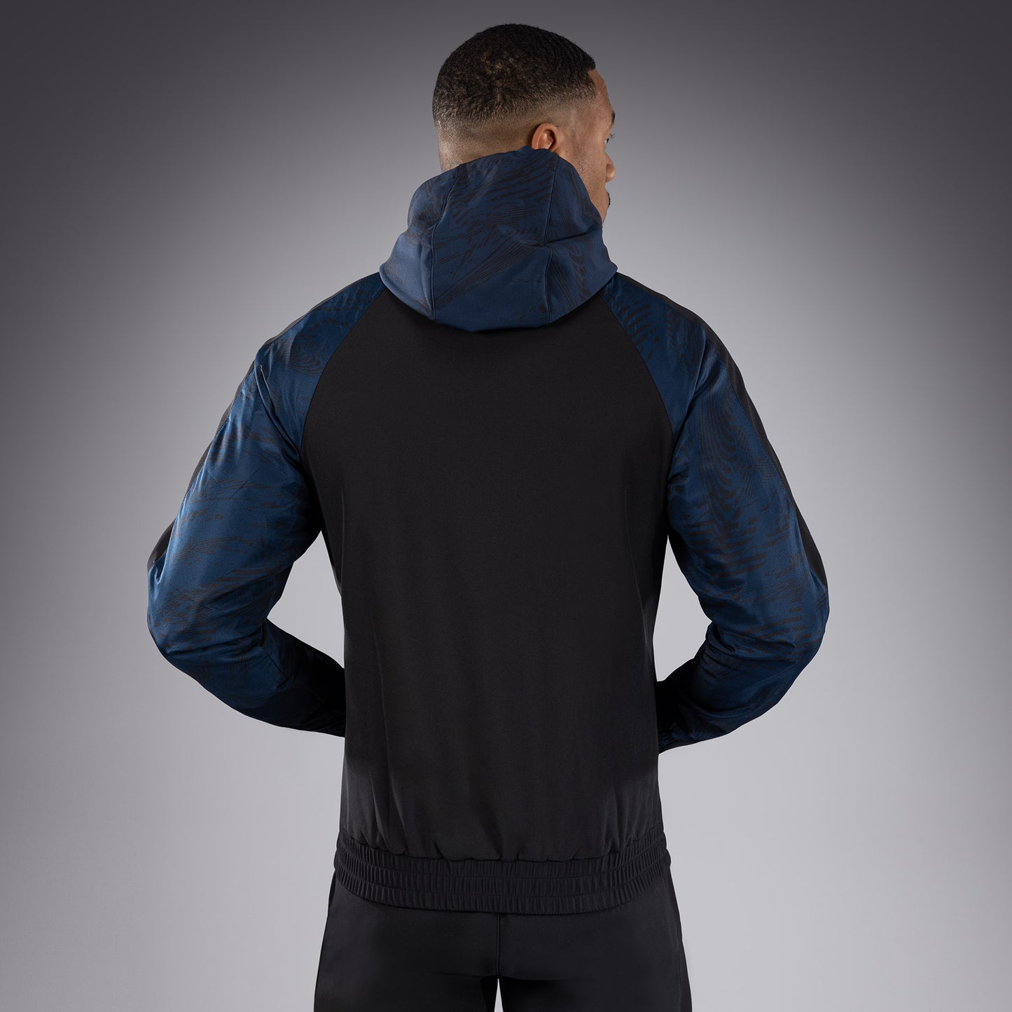 UFC Fusion by Venum Fight Week Felpa con Zip per Uomo - Blu oceanico