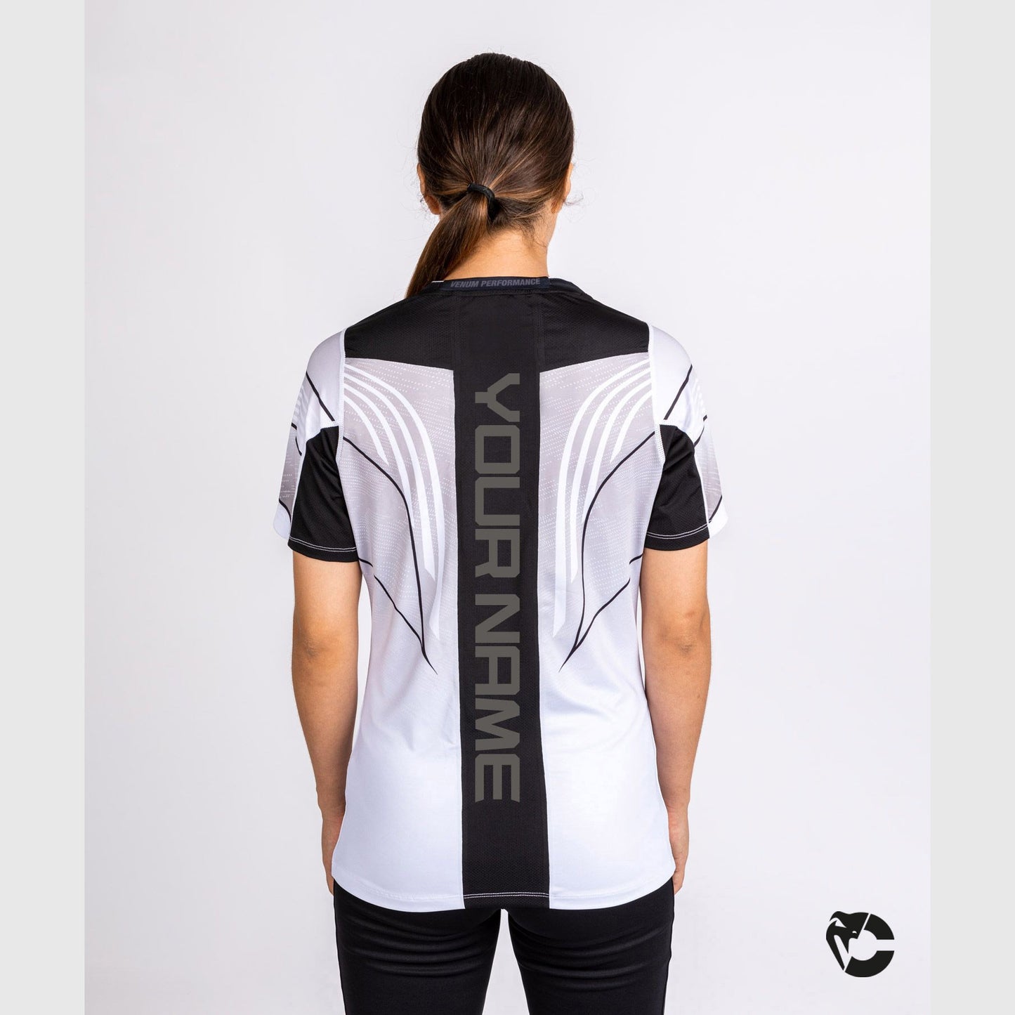Maglia UFC Venum personalizzata Authentic Fight Night 2.0 Donna - Bianco