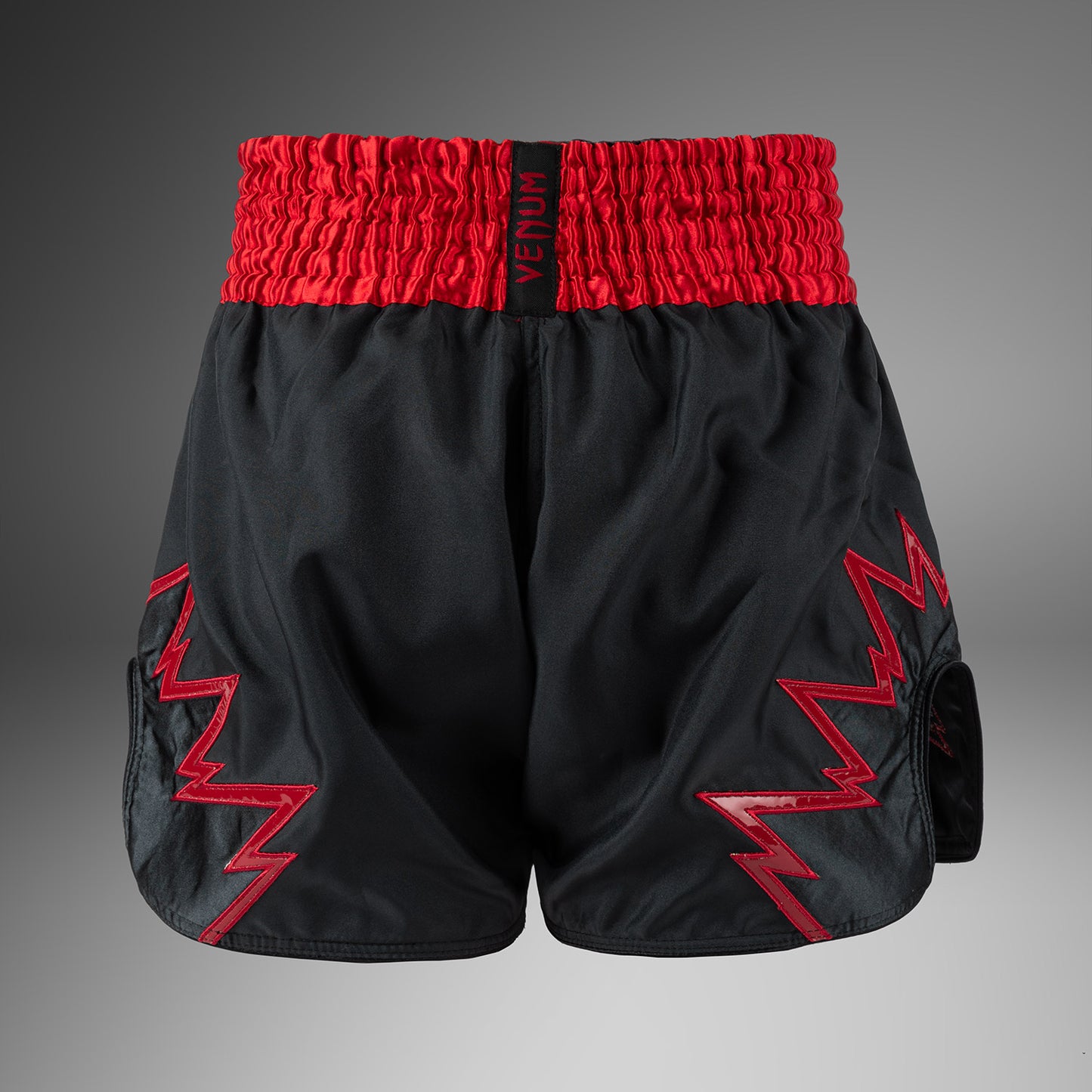 Venum Inferno Pantaloni Muay Thai - Grigio Carbone/Rosso