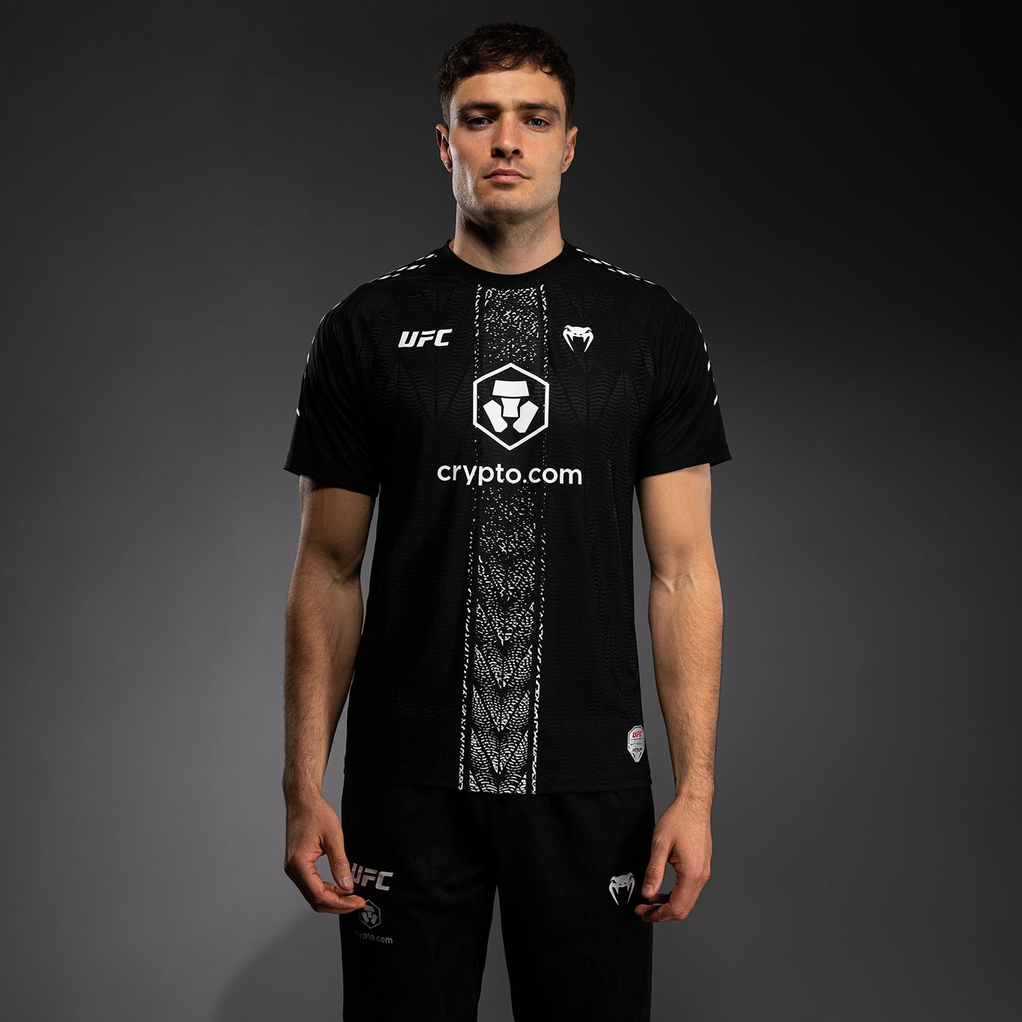 UFC Zenith by Venum Authentic Fight Night Maglia ufficiale Walkout Uomo - Nero