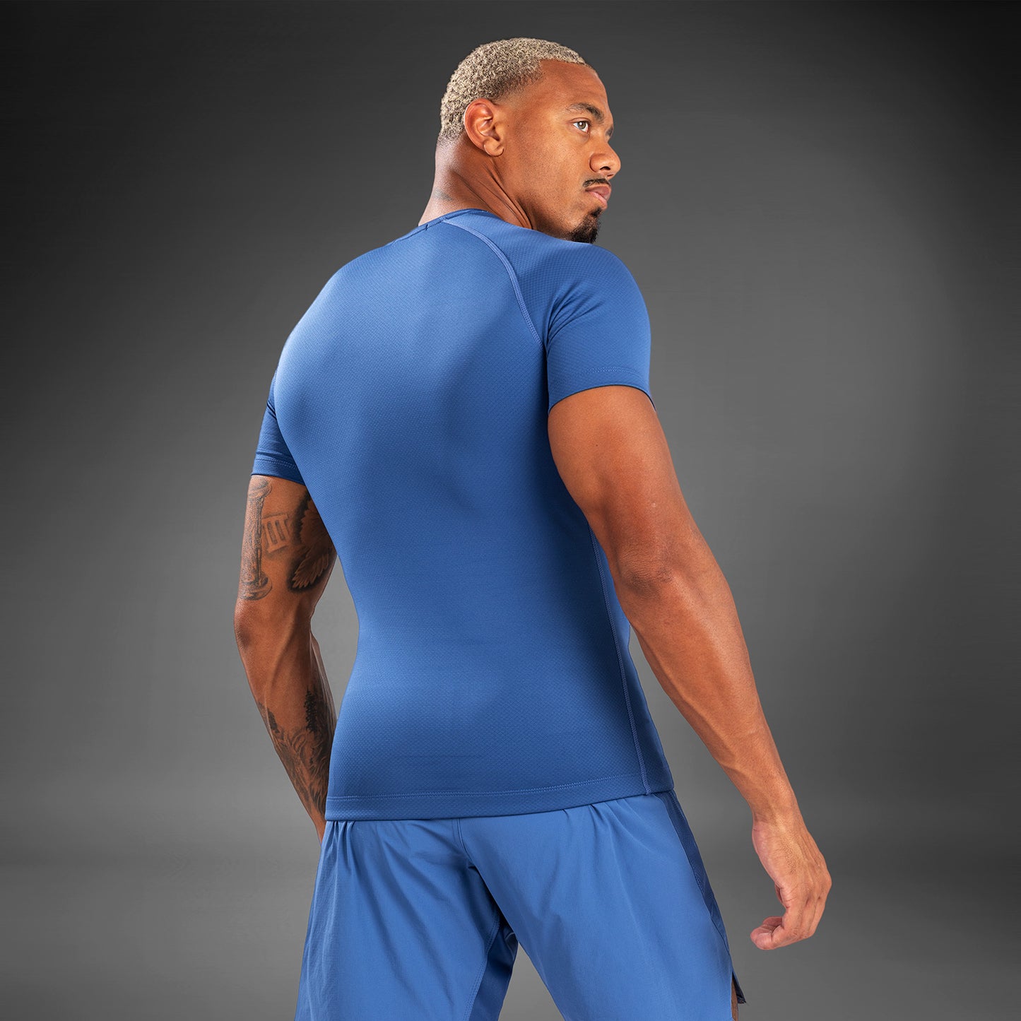 Venum Contender Rashguard a maniche corte - Blu