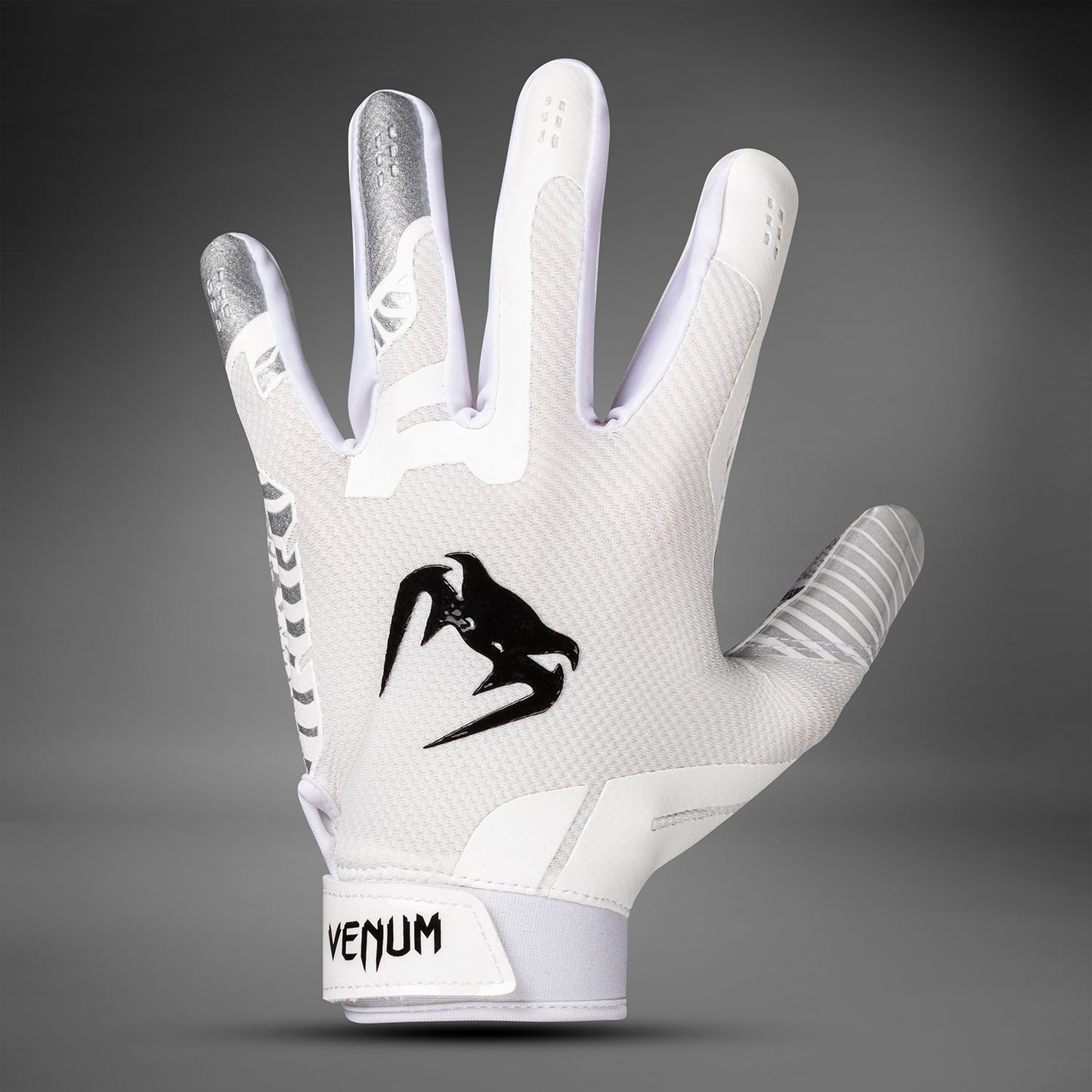 Venum Elite Guanti da football - Bianco/Nero