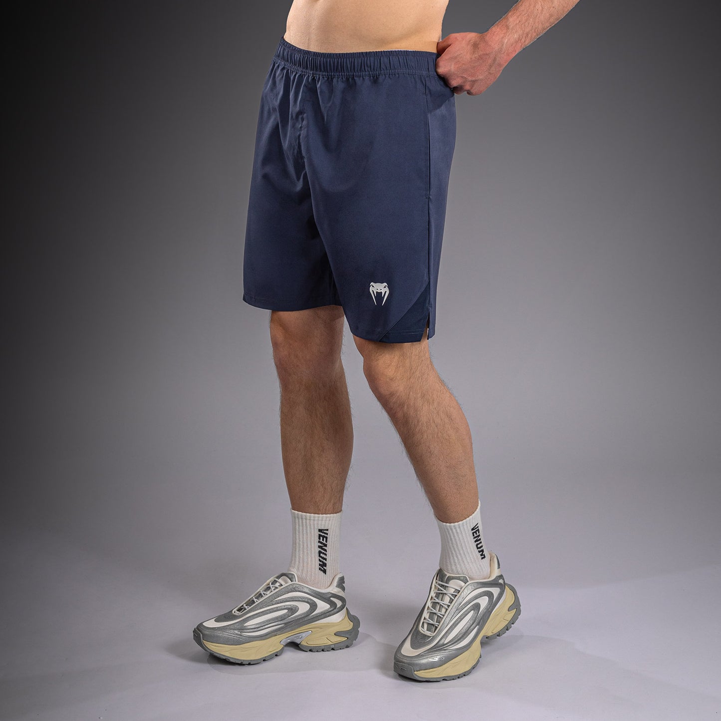 Venum Contender Shorts da allenamento - Blu navy/Bianco