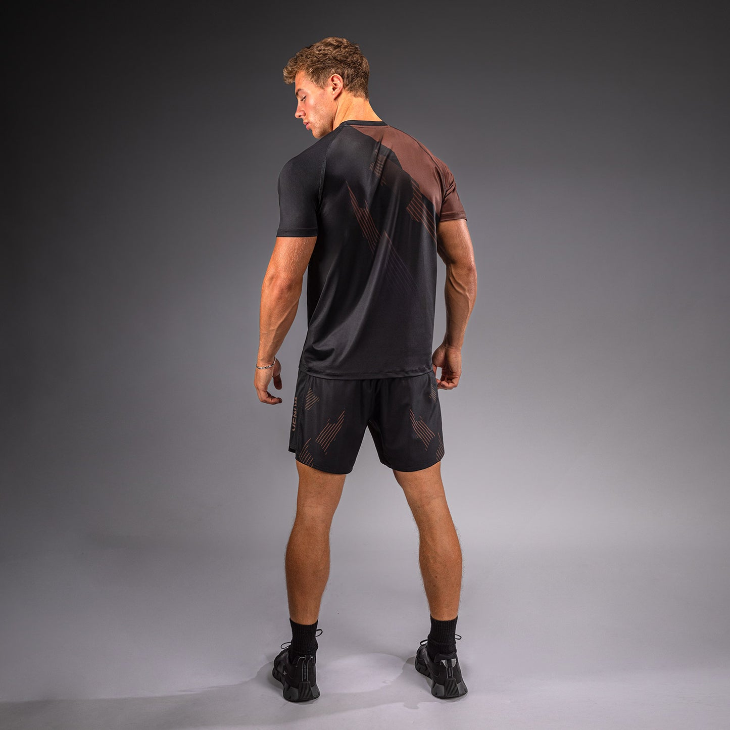 Venum No-Gi 6.0 Maglietta Dry Tech - Nero/Marrone