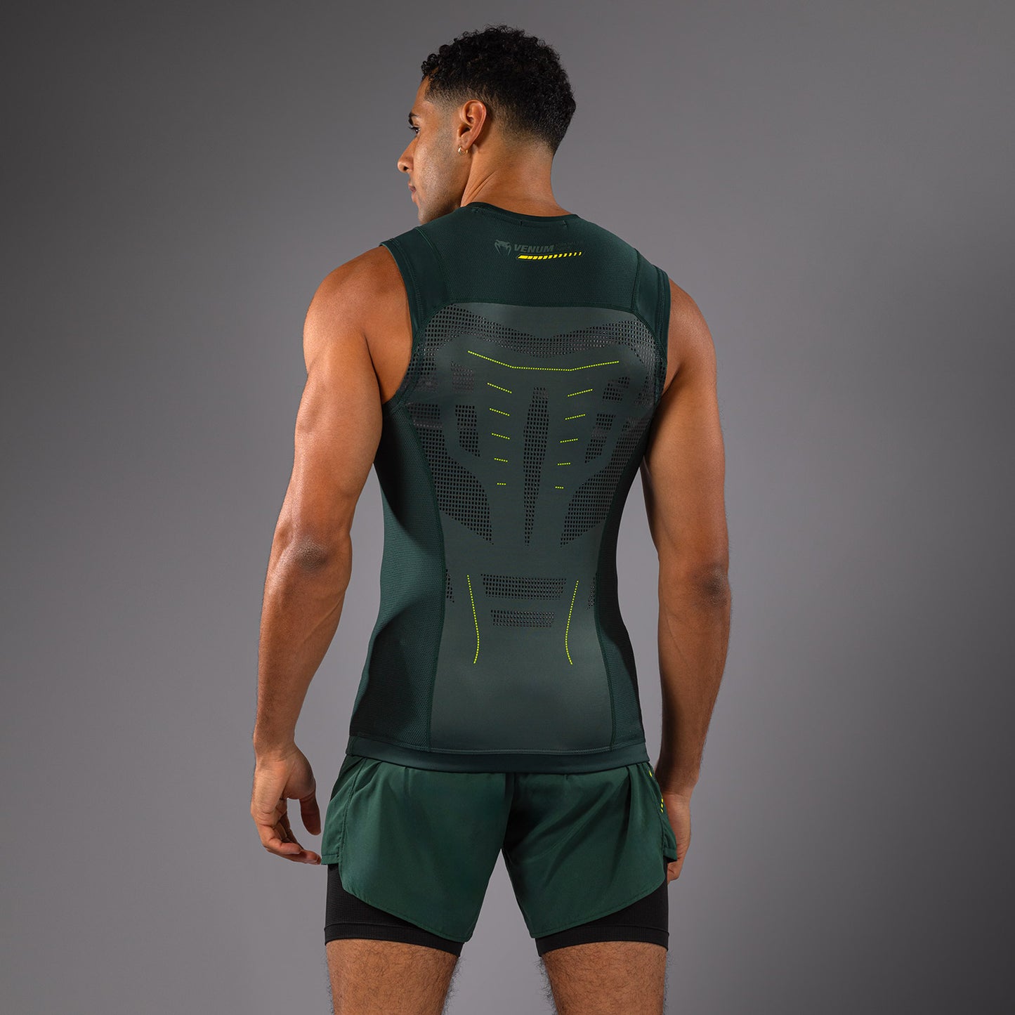 Venum Technical 3.0 Rashguard Senza Maniche - Verde Foresta