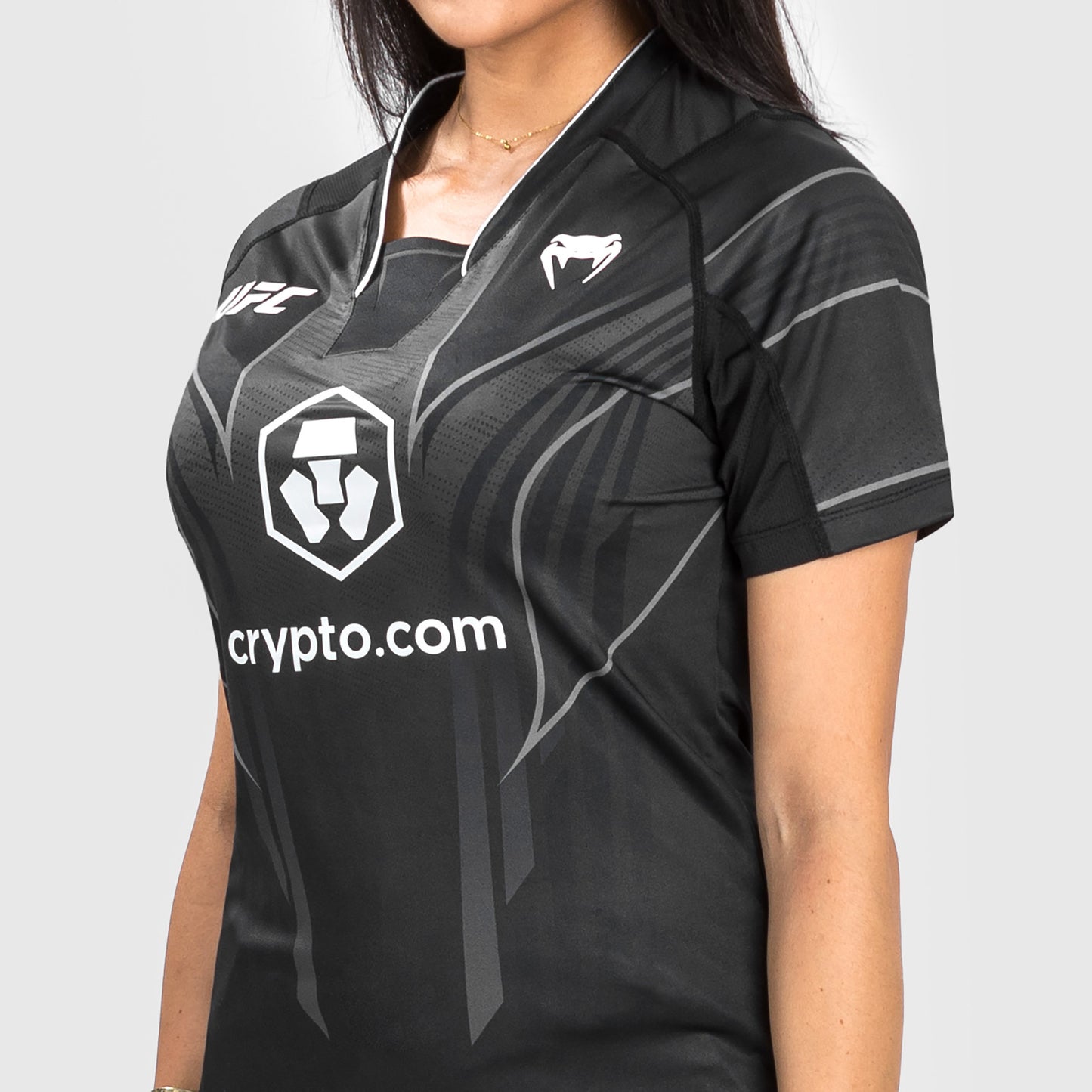 Maglia UFC Venum Authentic Fight Night 2.0 da donna - Bianco