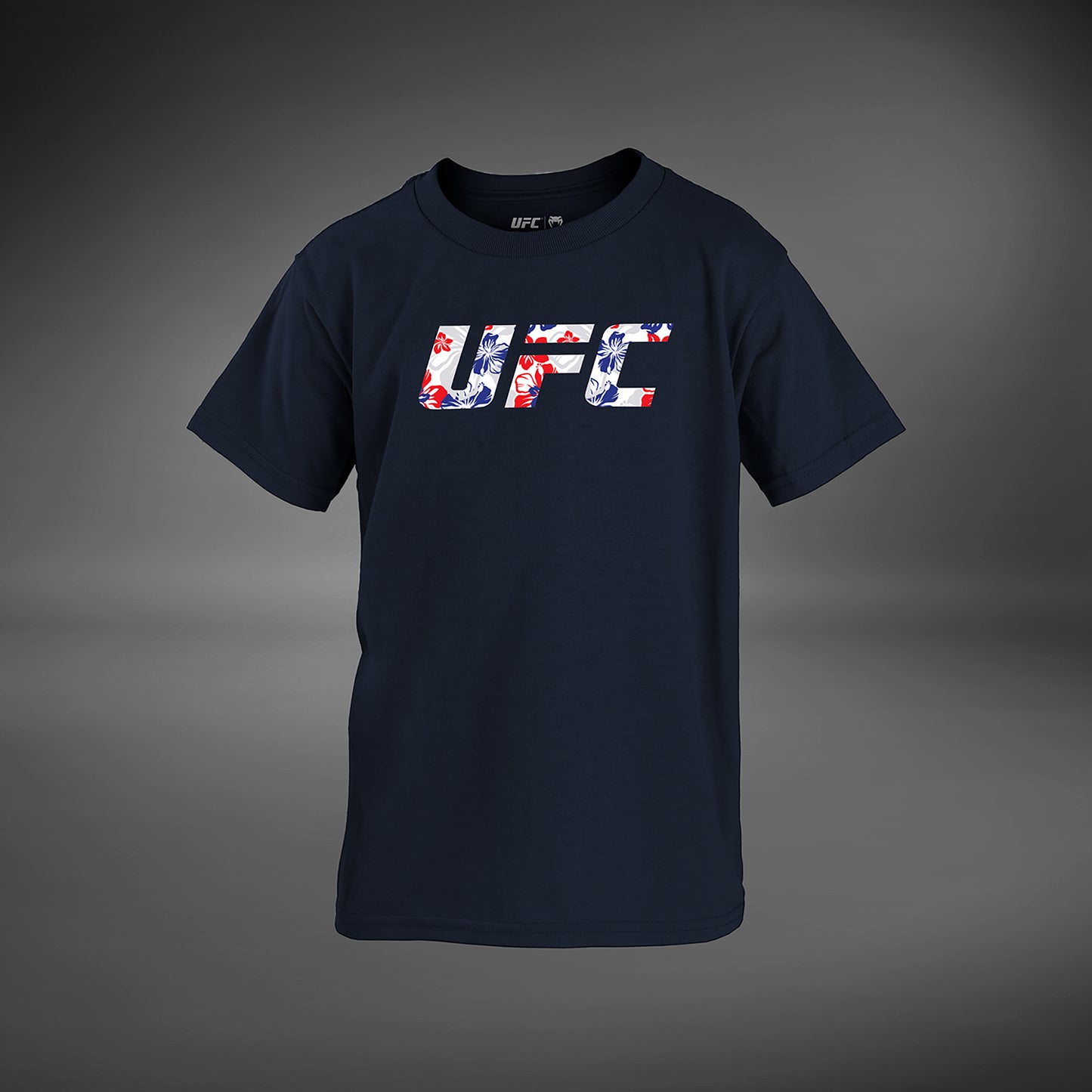 UFC Unrivaled by Venum Max Holloway Maglietta per Bambini - Blu Navy