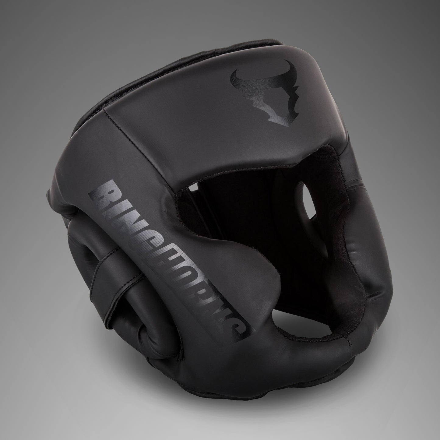 Ringhorns Charger by Venum Headgear – Nero/Nero