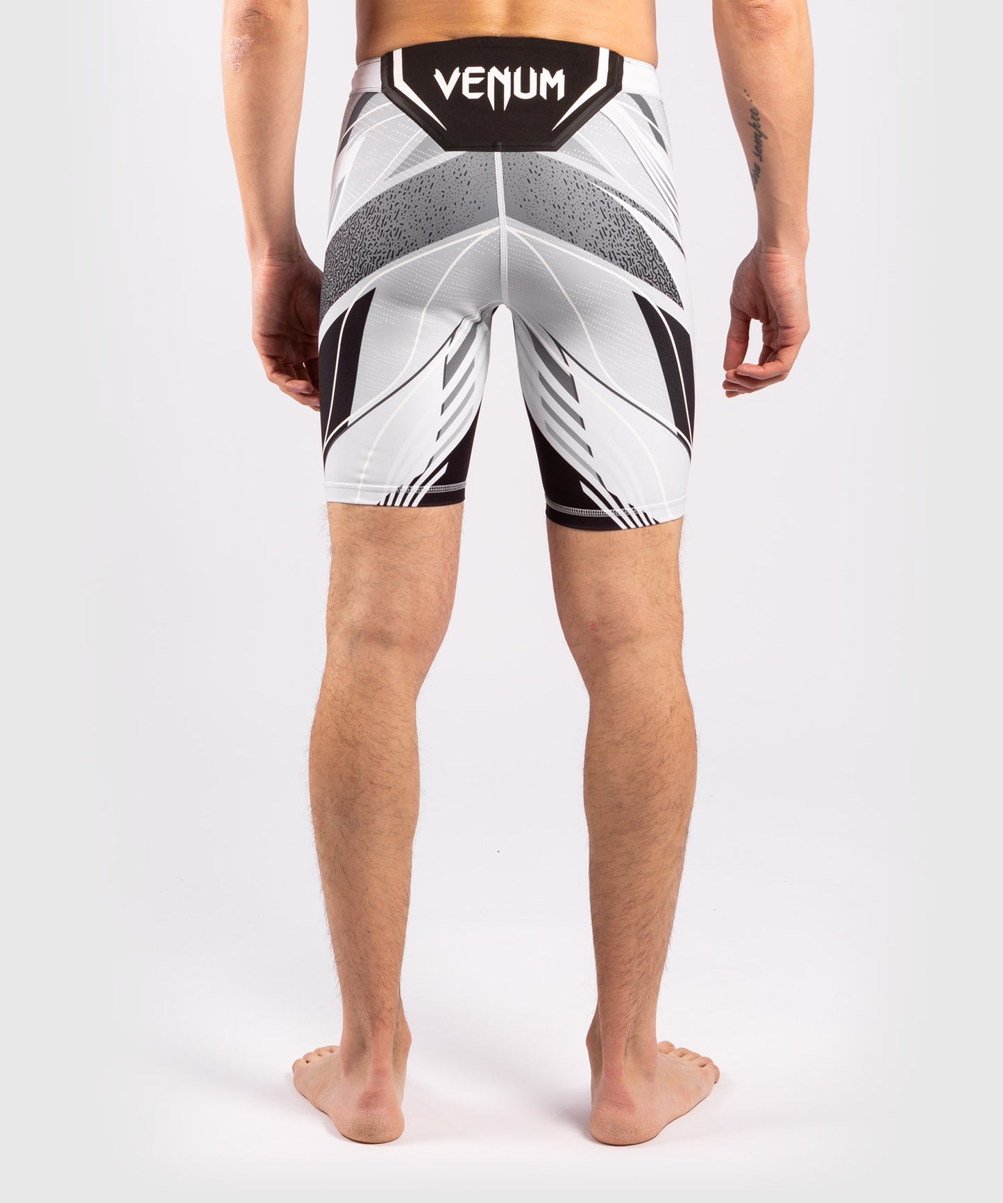 Pantaloncini da Vale Tudo Uomo UFC Venum Authentic Fight Night - Vestibilità Lunga - Bianco