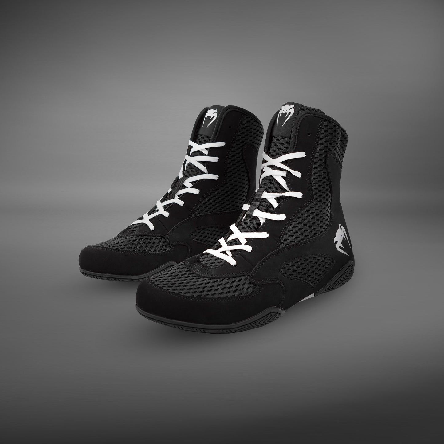 Venum Contender Scarpe da boxe - nere/bianche