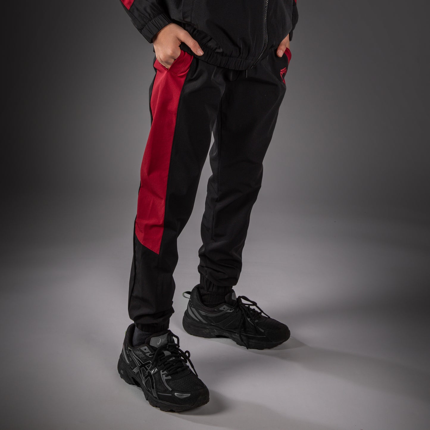 Venum Vectra Pantaloni da Jogging per Bambini - Nero/Rosso