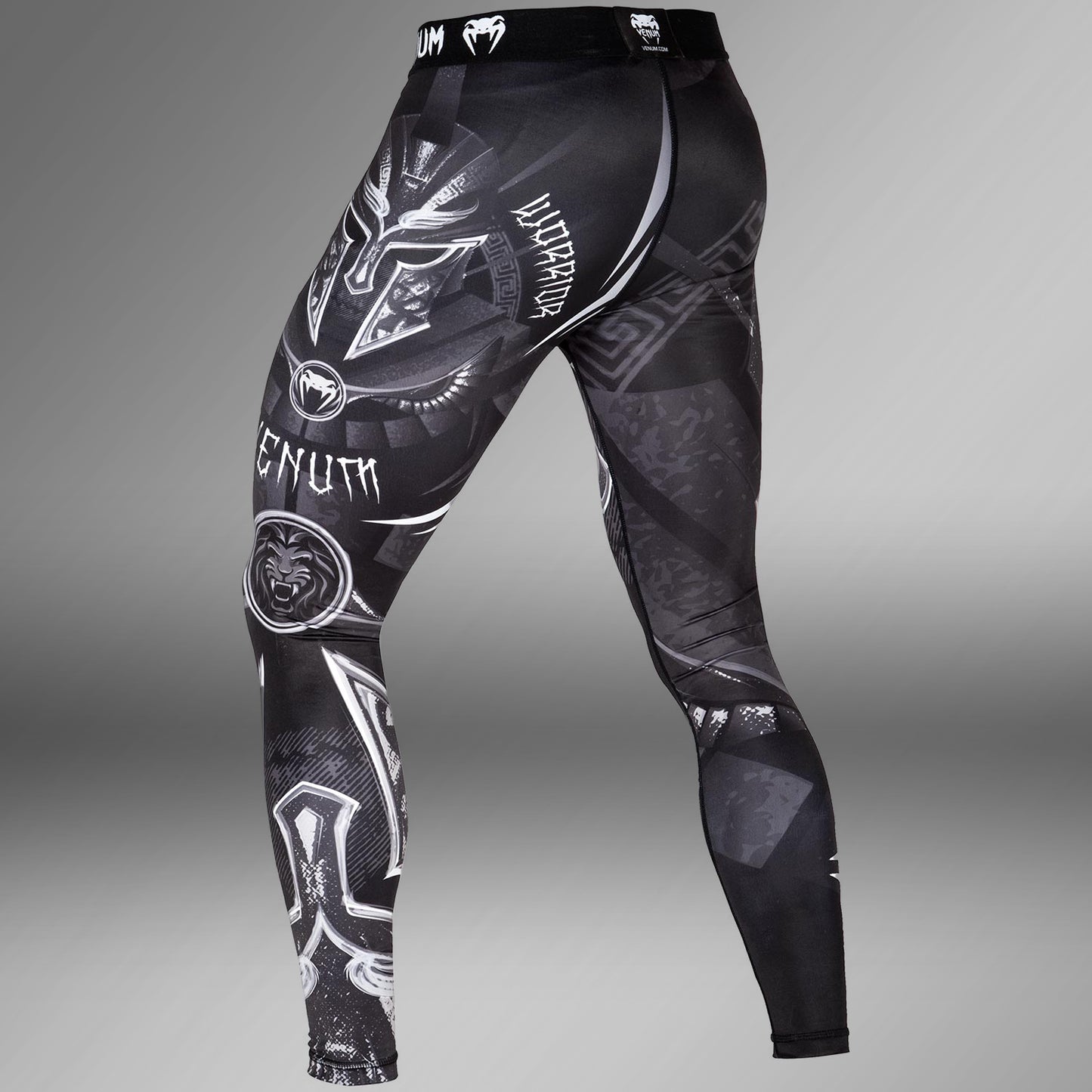 Pantaloni a compressione Venum Gladiator 3.0 - Nero/Bianco