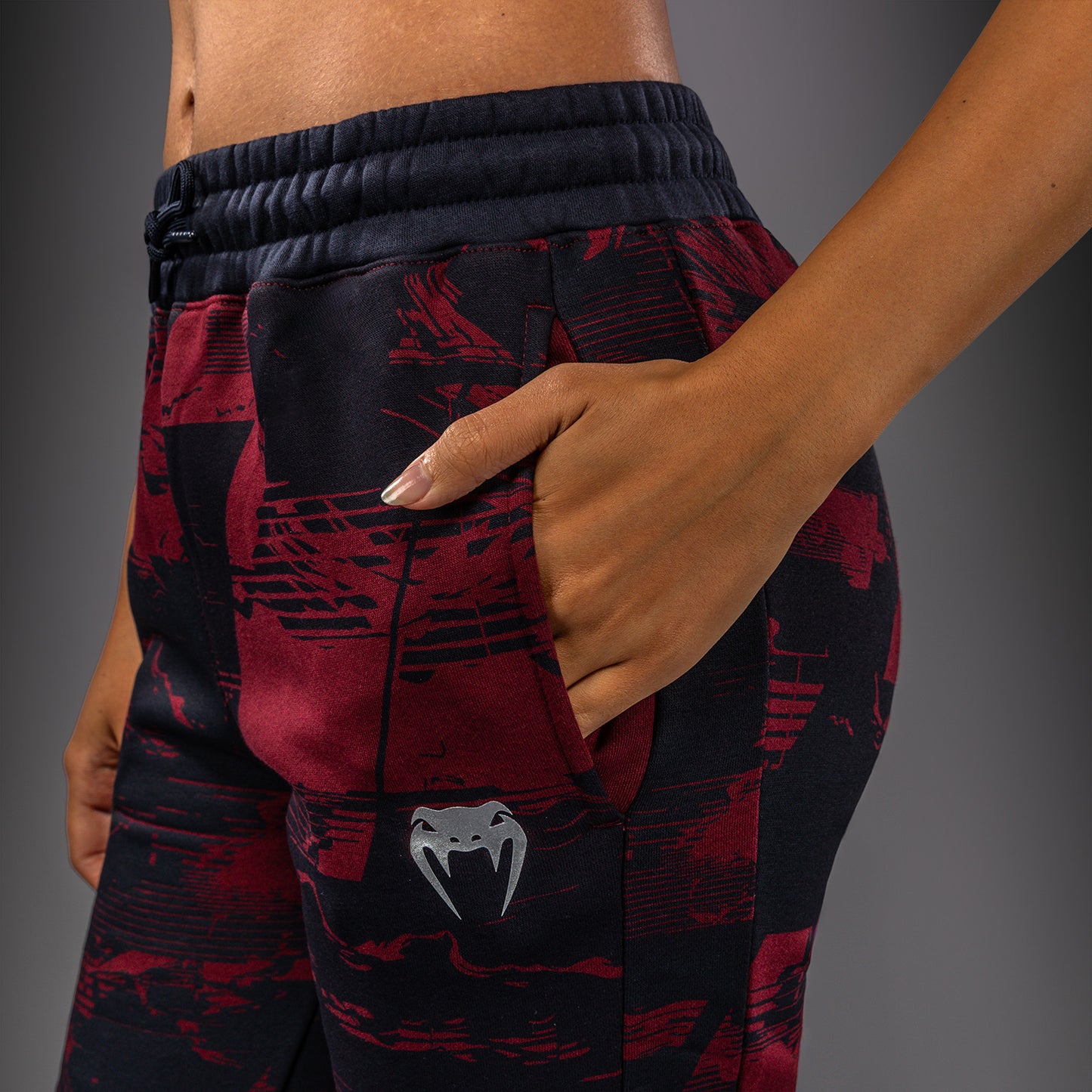 UFC Zenith by Venum Authentic Fight Week Pantaloni Donna - Blu navy/Bordeaux/Argento