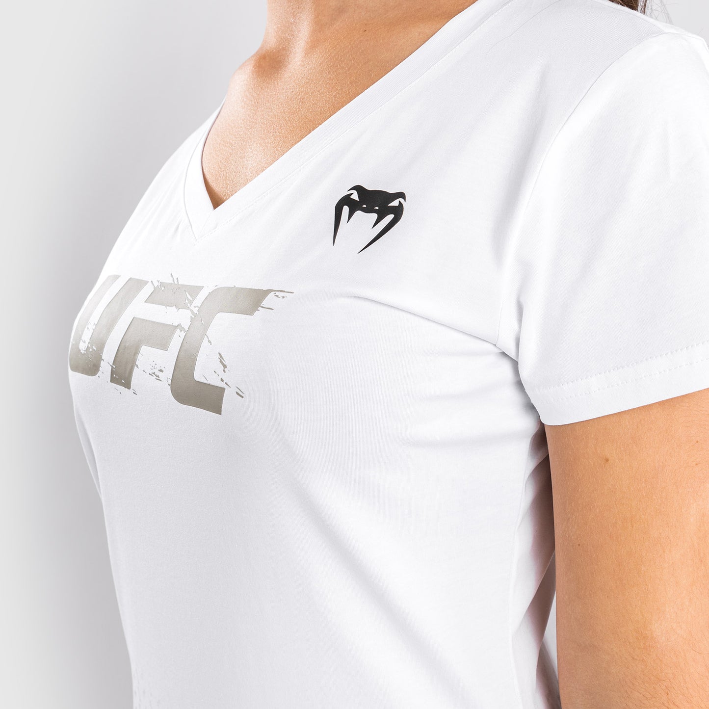 T-shirt UFC Venum Authentic Fight Week 2.0 - Donna - bianco