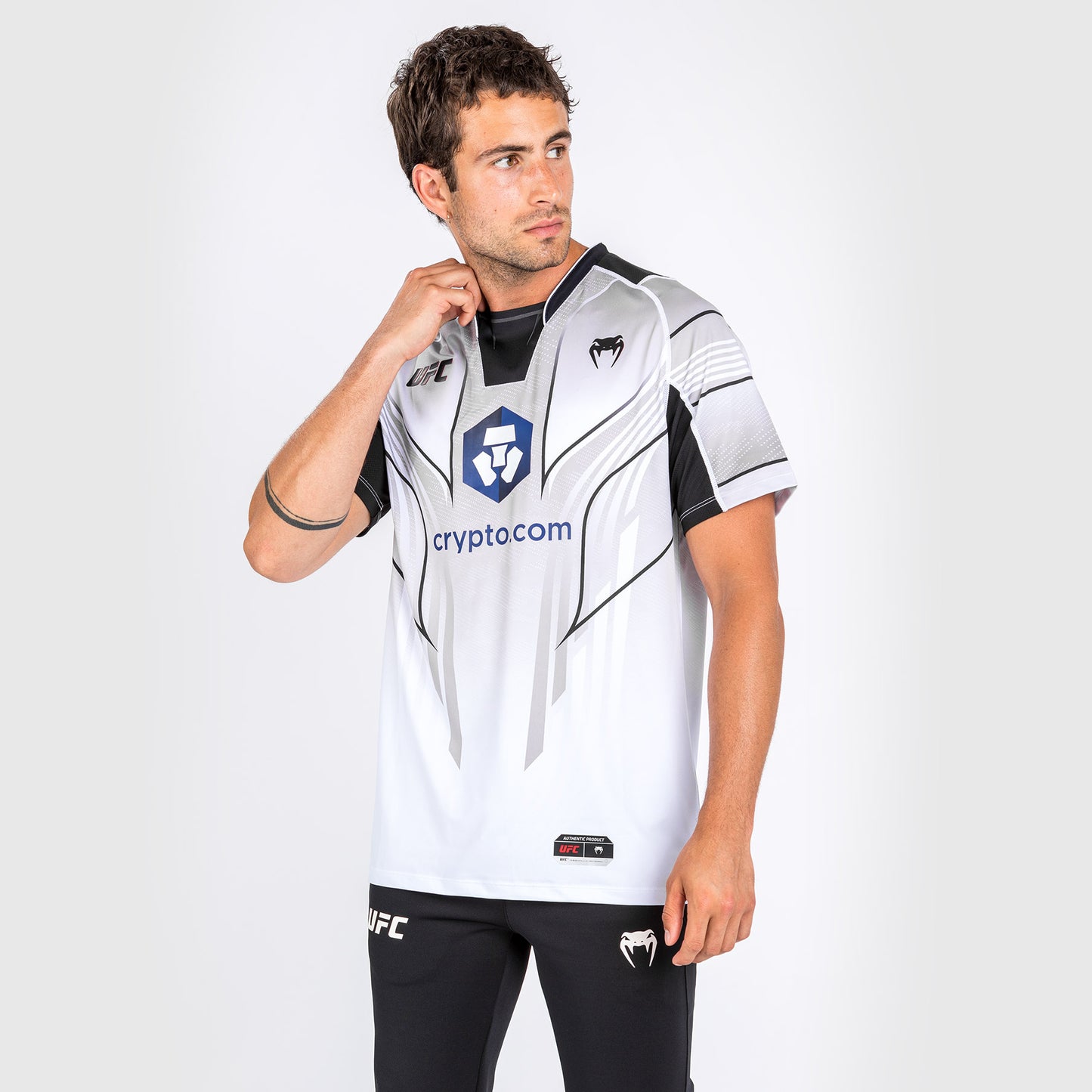 Maglia UFC Venum Authentic Fight Night 2.0 Uomo - Bianco