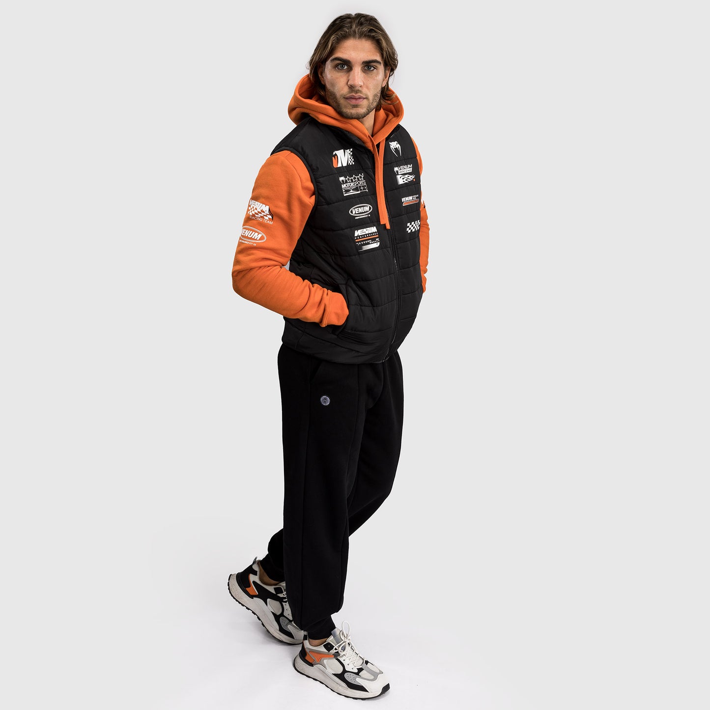 Venum Motorsport Giacca a Vento - Nero Profondo