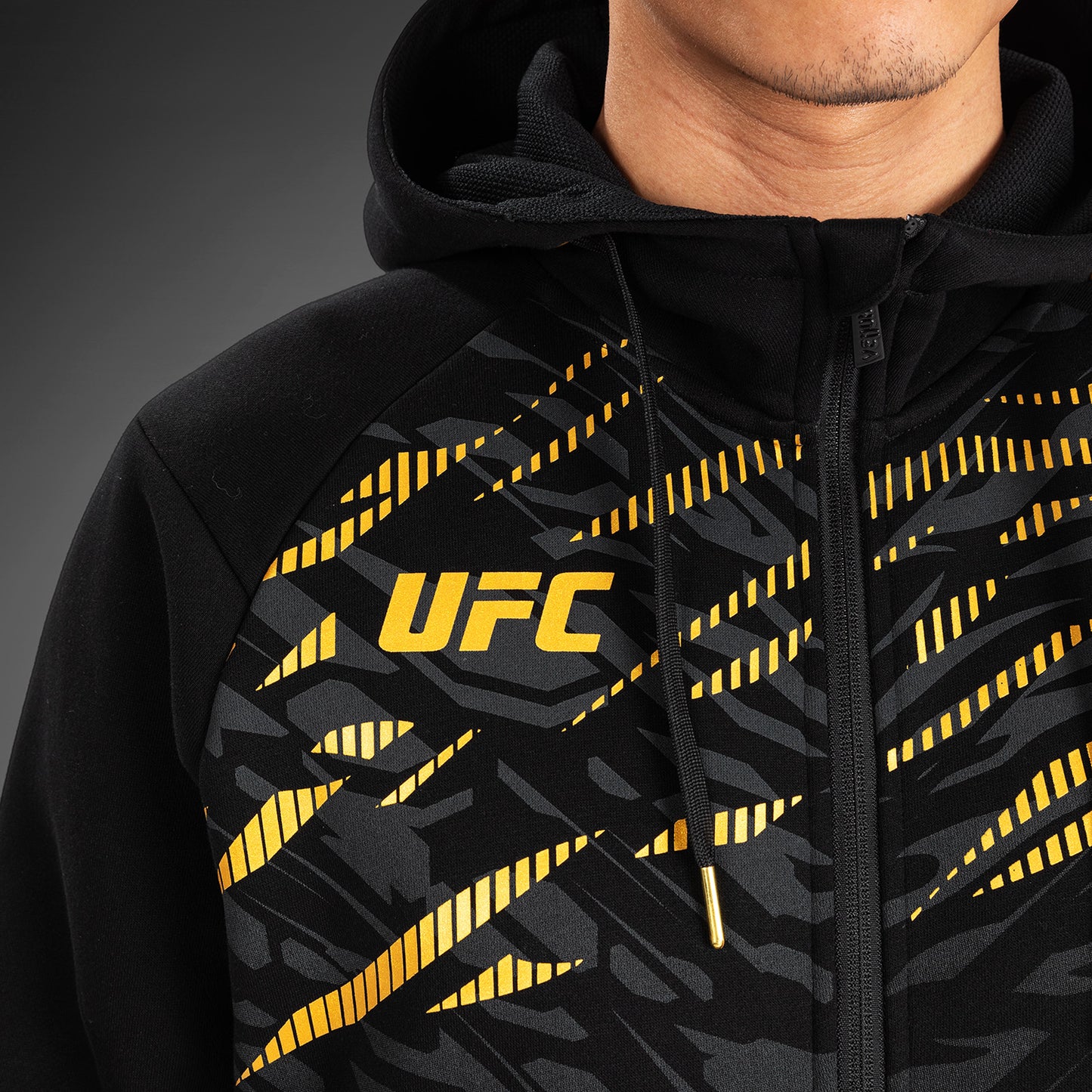 UFC Fusion by Venum Replica Felpa con Zip per Uomo - Champion