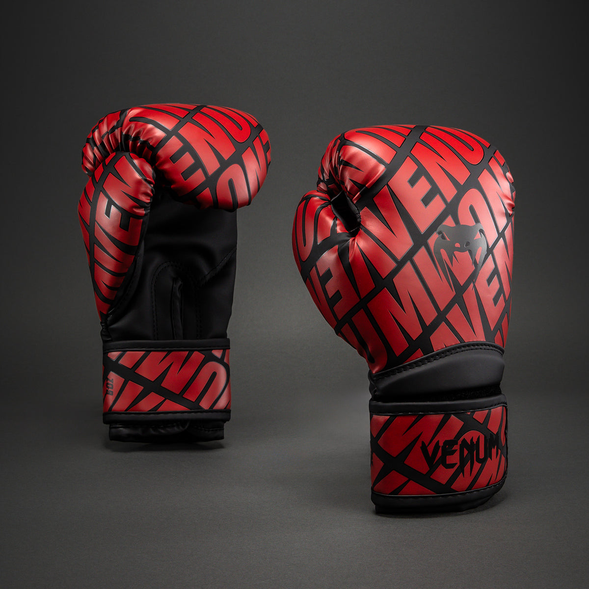 Venum Contender 1.5 XT 3D Guantoni da Boxe per Bambini - Nero/Rosso