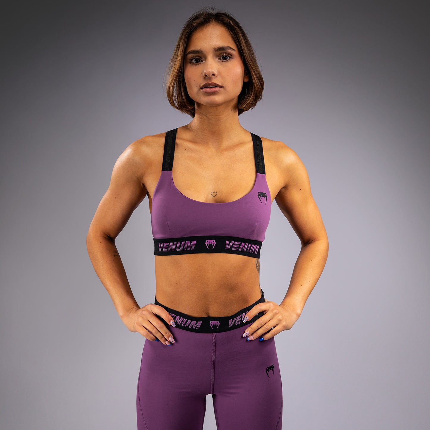Venum Elevate Reggiseno sportivo da donna - Dusky Orchid
