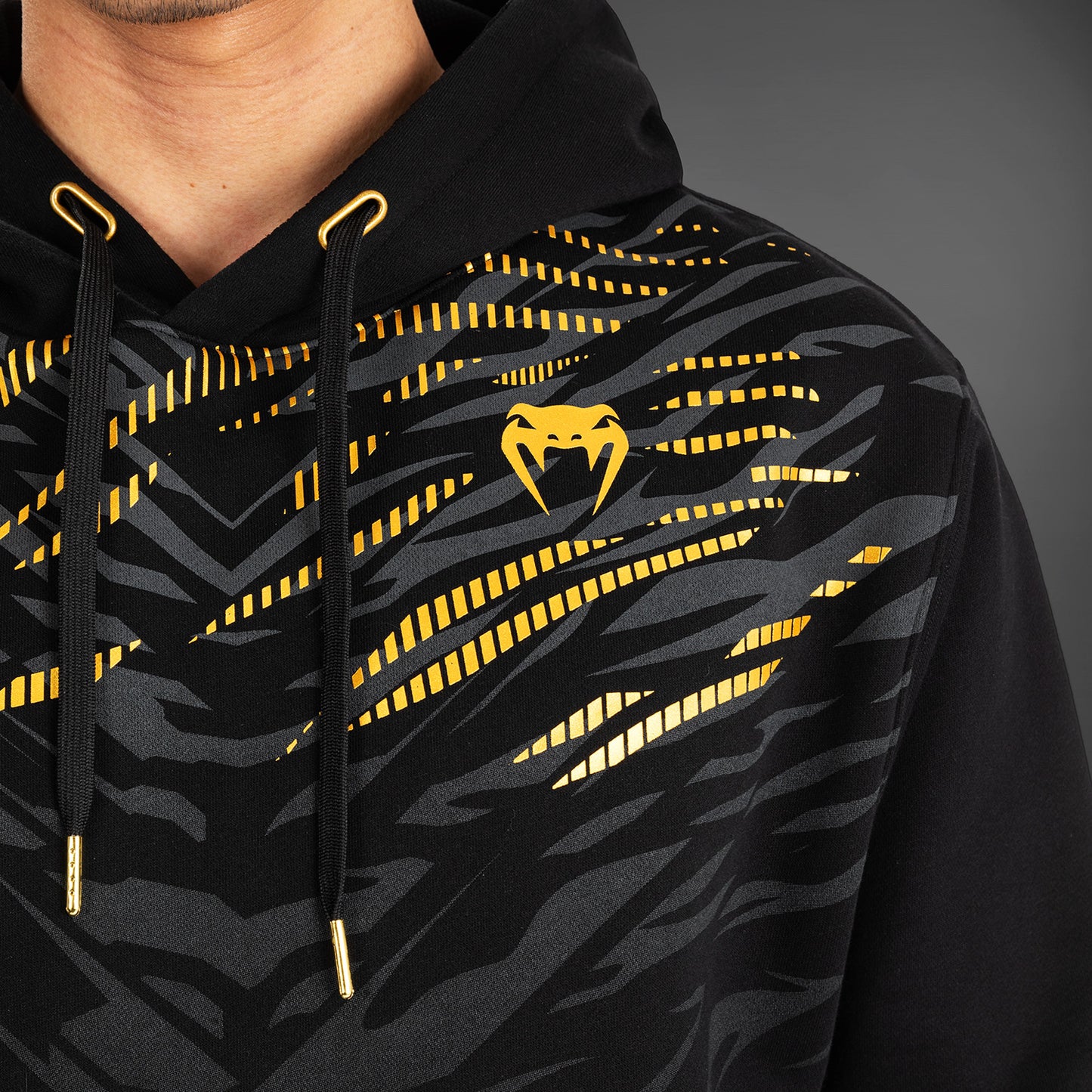UFC Fusion by Venum Replica Felpa con Cappuccio per Uomo - Champion