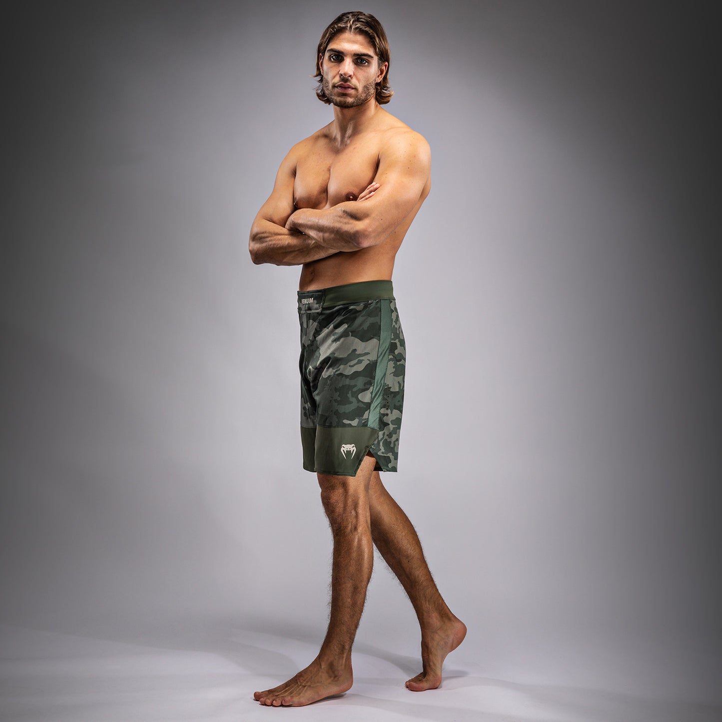 Venum G-Fit Air Pantaloncini da Combattimento - Camo Esercito
