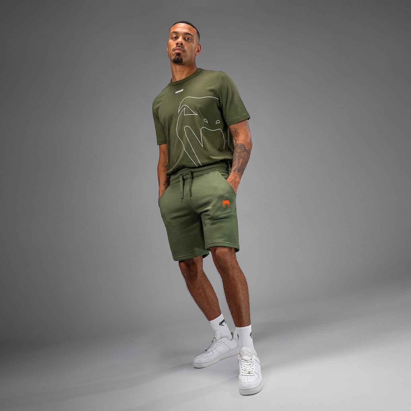 Venum Classic Pantaloncini da Uomo - Khaki