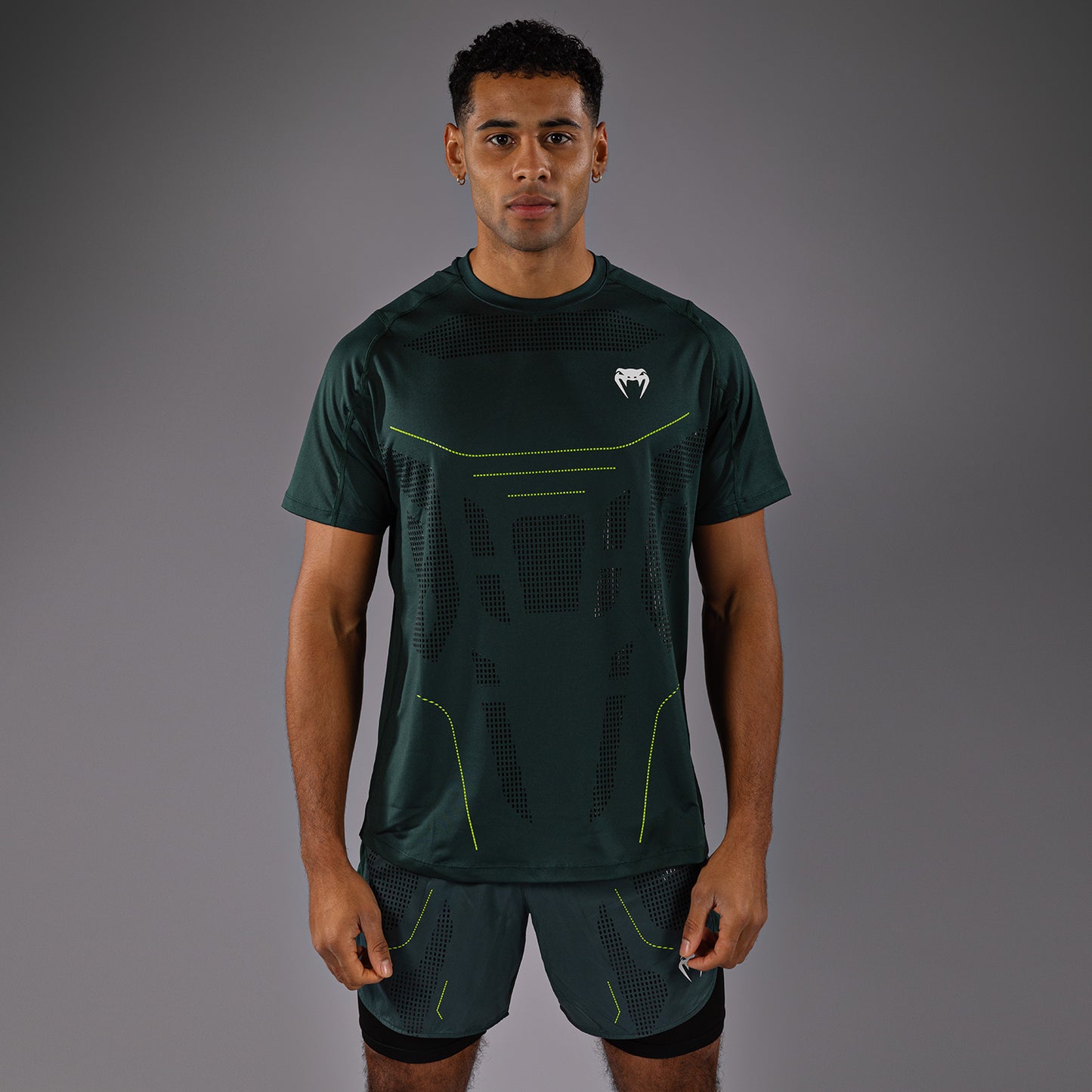 Venum Technical 3.0 Maglietta Dry-Tech - Verde Foresta