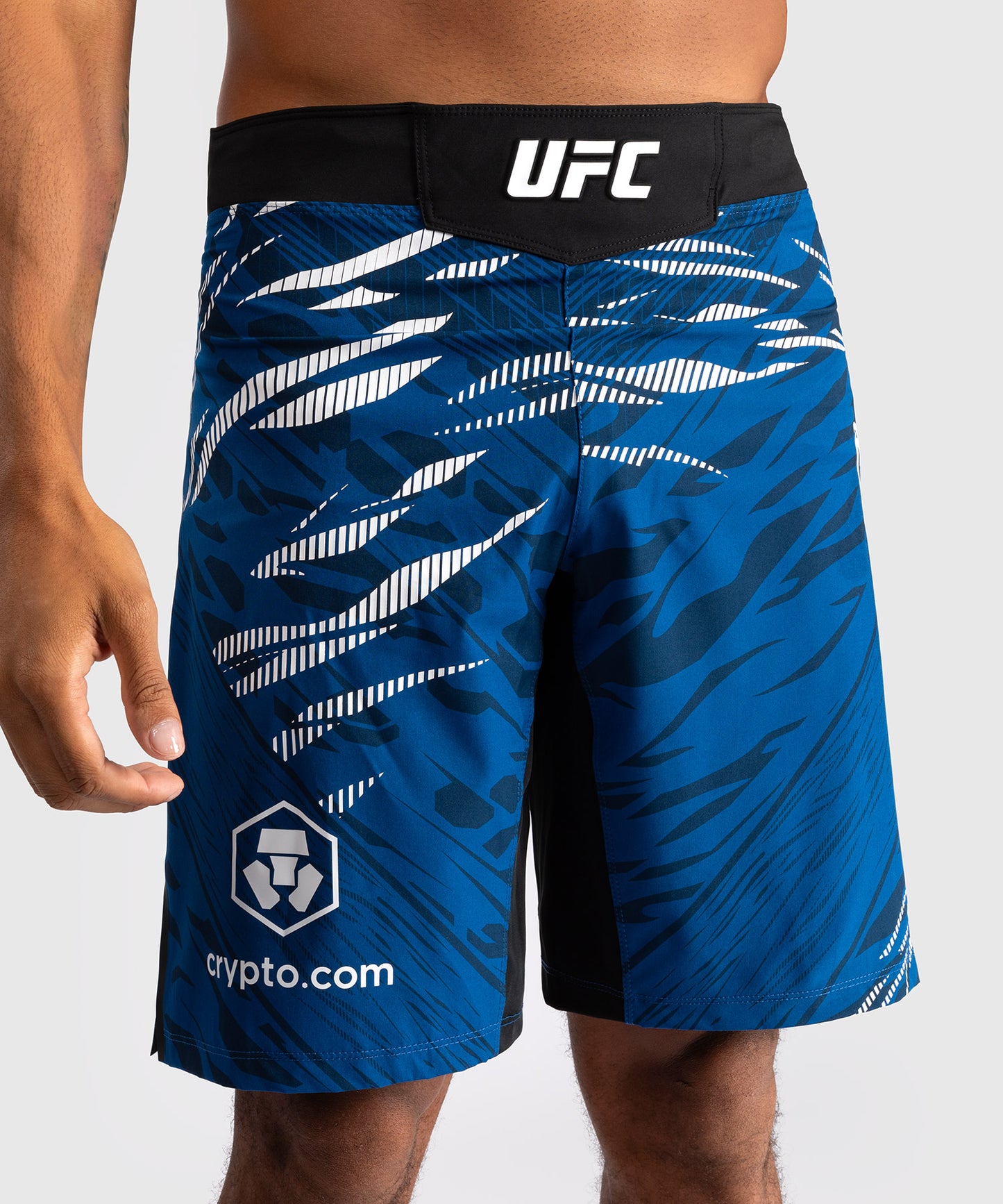 UFC Fusion by Venum Authentic Fight Night Shorts da Lotta per Uomo - Fit Largo - Blu